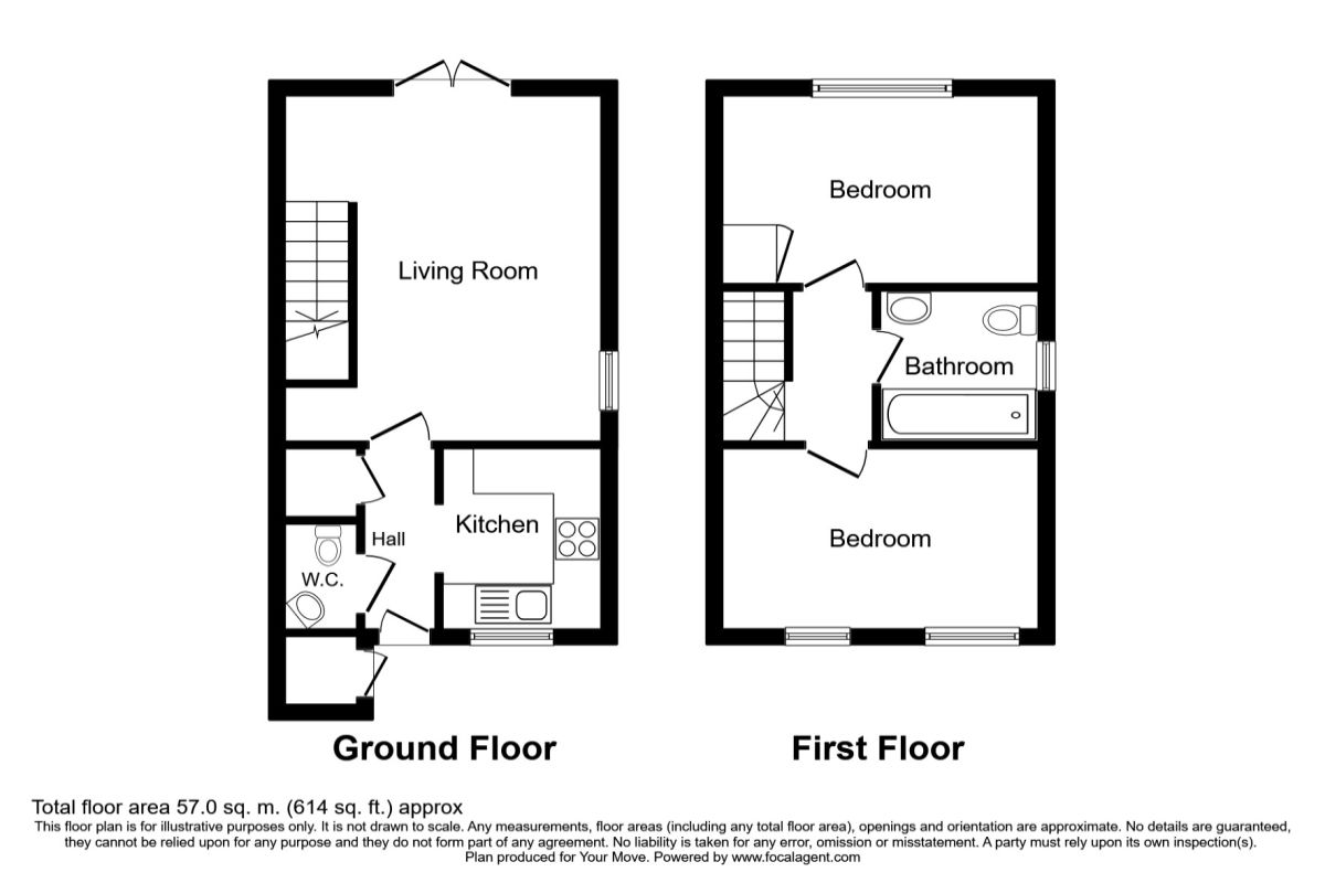 2 Bedrooms Semi-detached house for sale in Remus Court, North Hykeham, Lincoln LN6