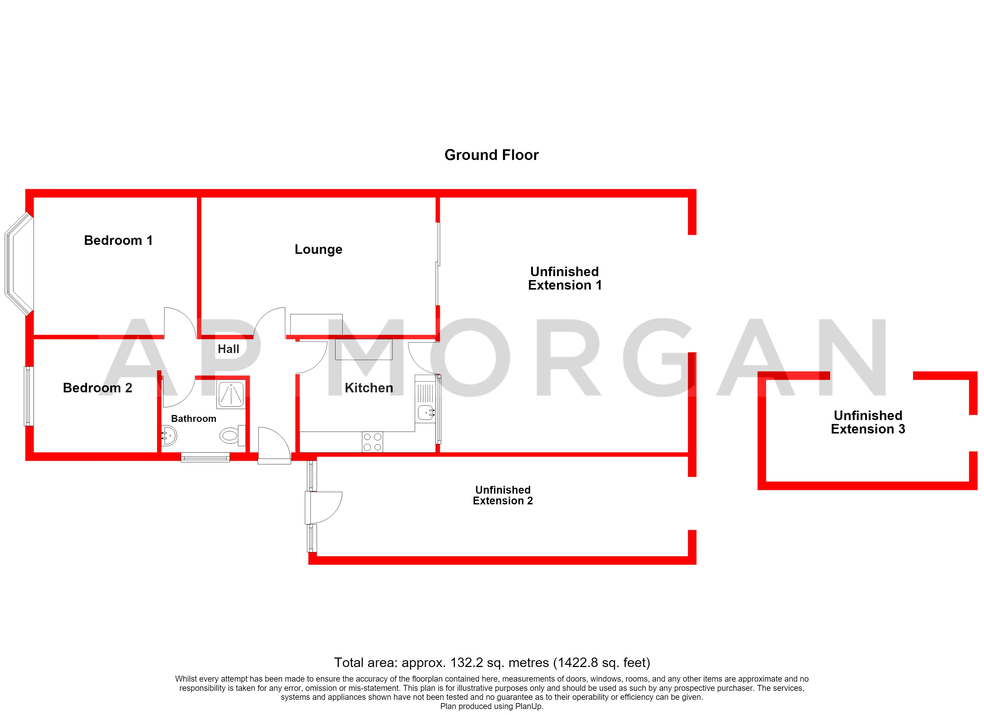 2, The Grazings, Staffordshire floorplan