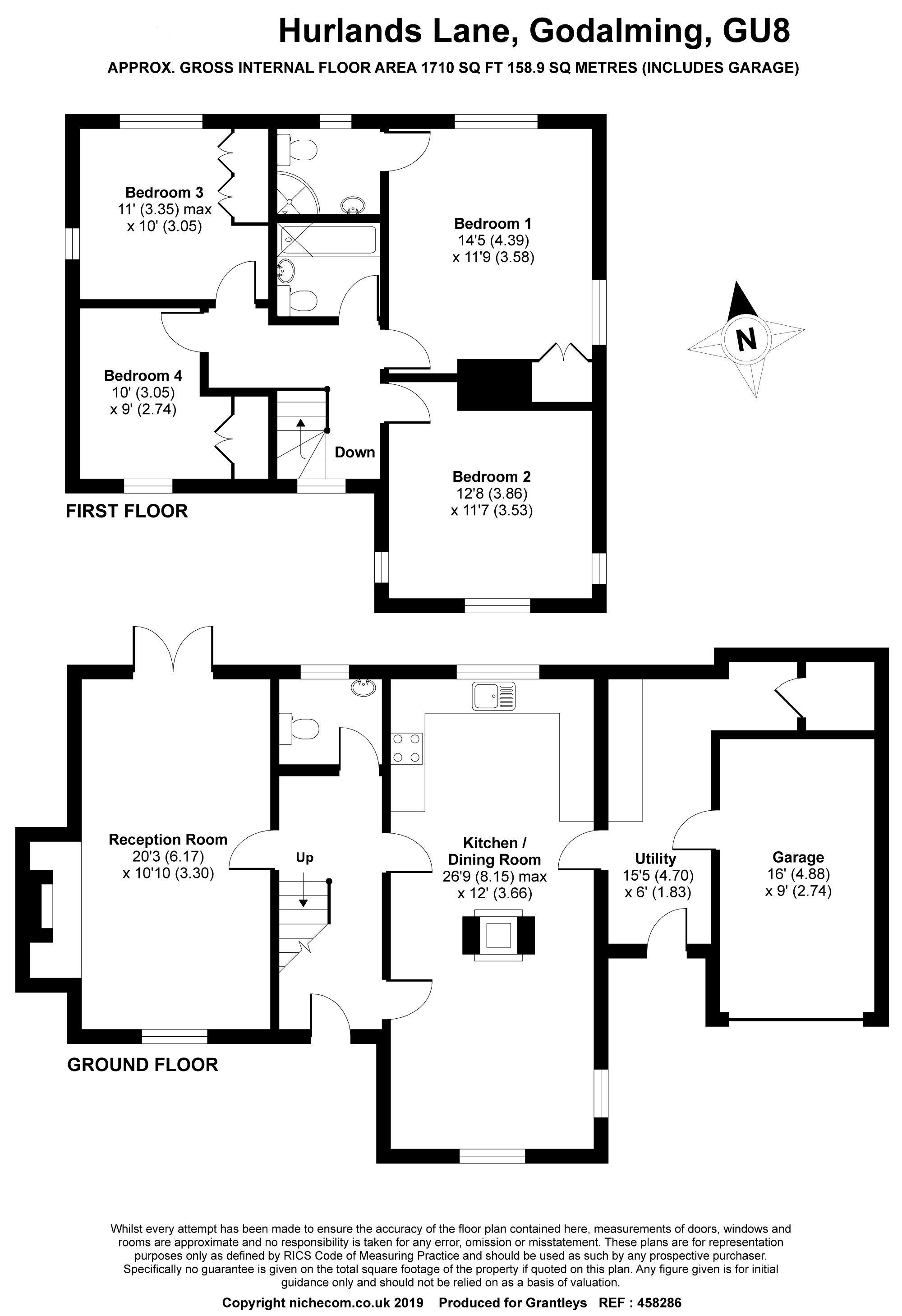 4 Bedrooms Detached house to rent in Hurlands Lane, Dunsfold, Godalming, Surrey GU8