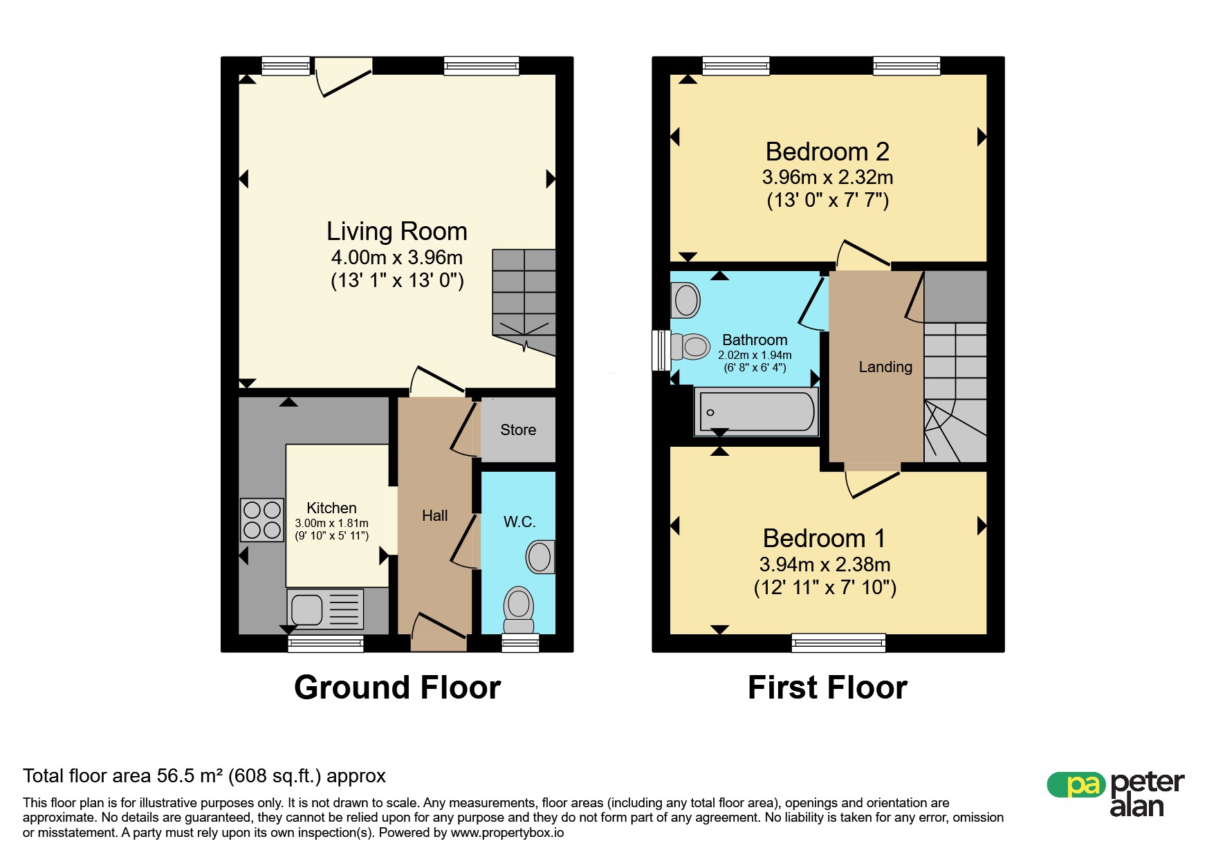 Llanvair Mews, Newport floorplan