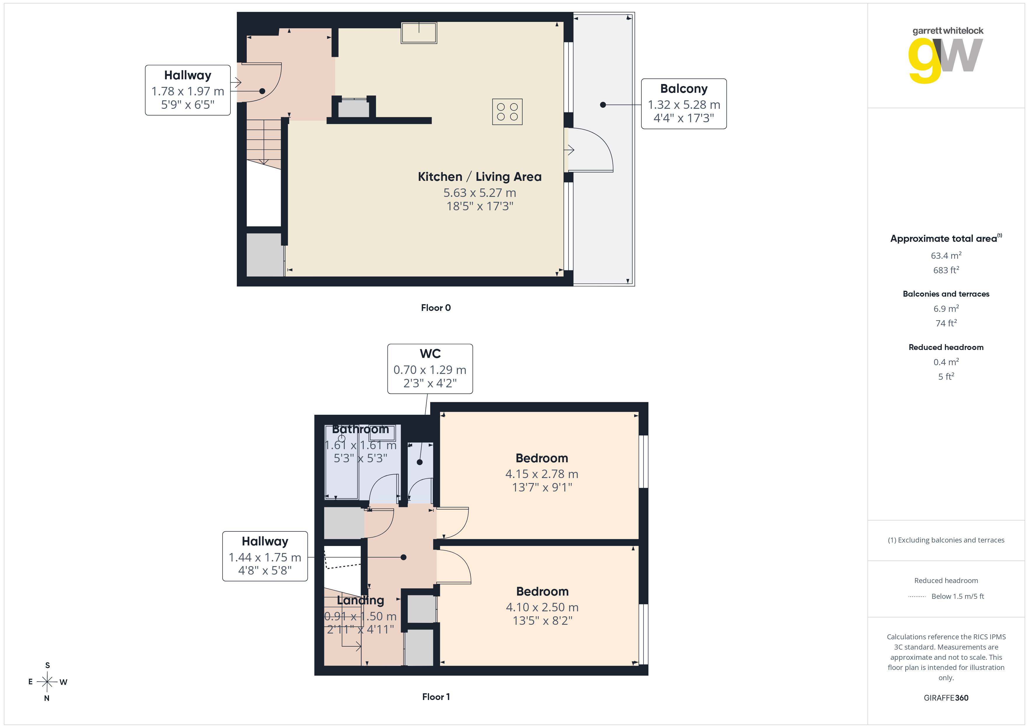 Draper House, Southwark floorplan