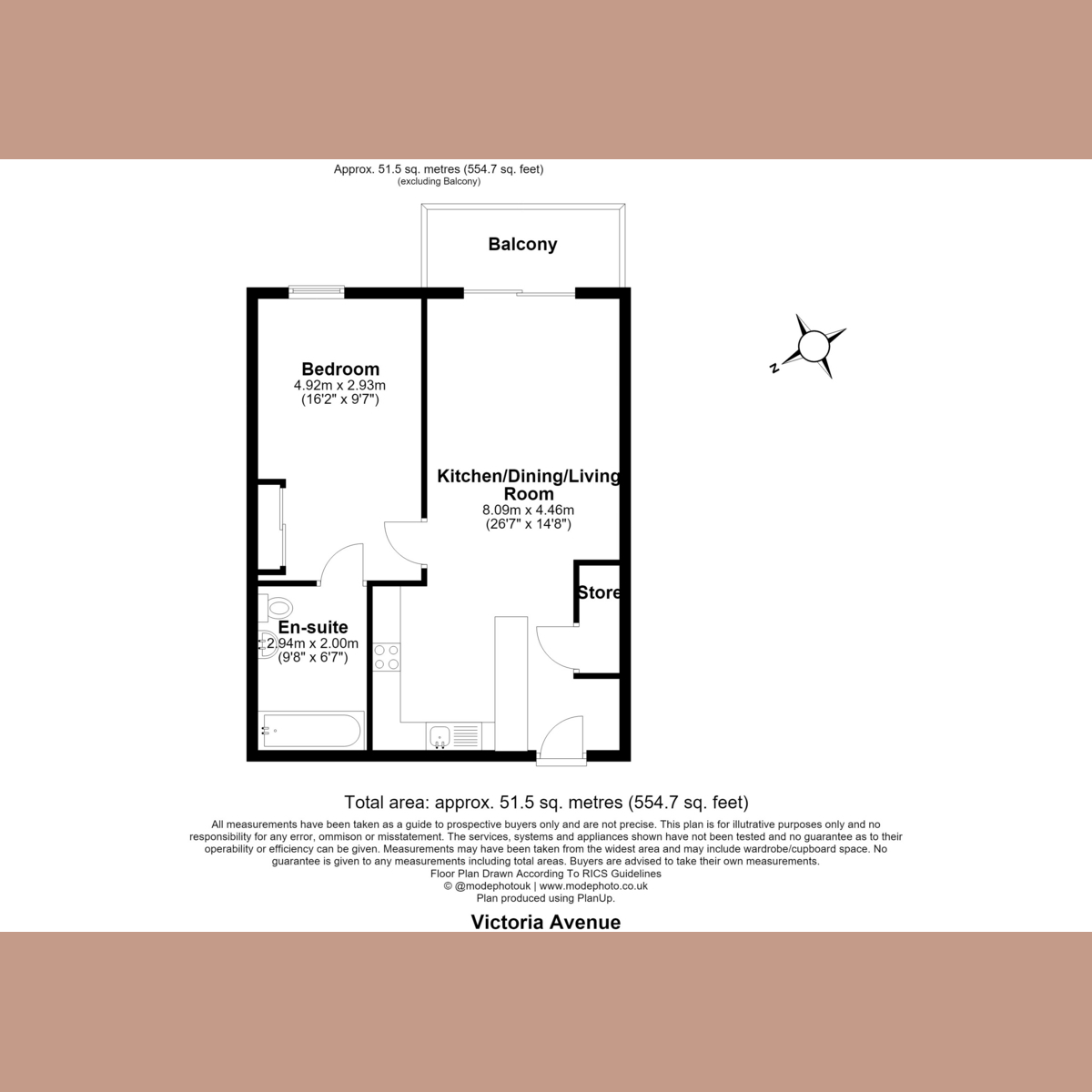 Flat 157, 27, Victoria Avenue, Southend-on-Sea floorplan