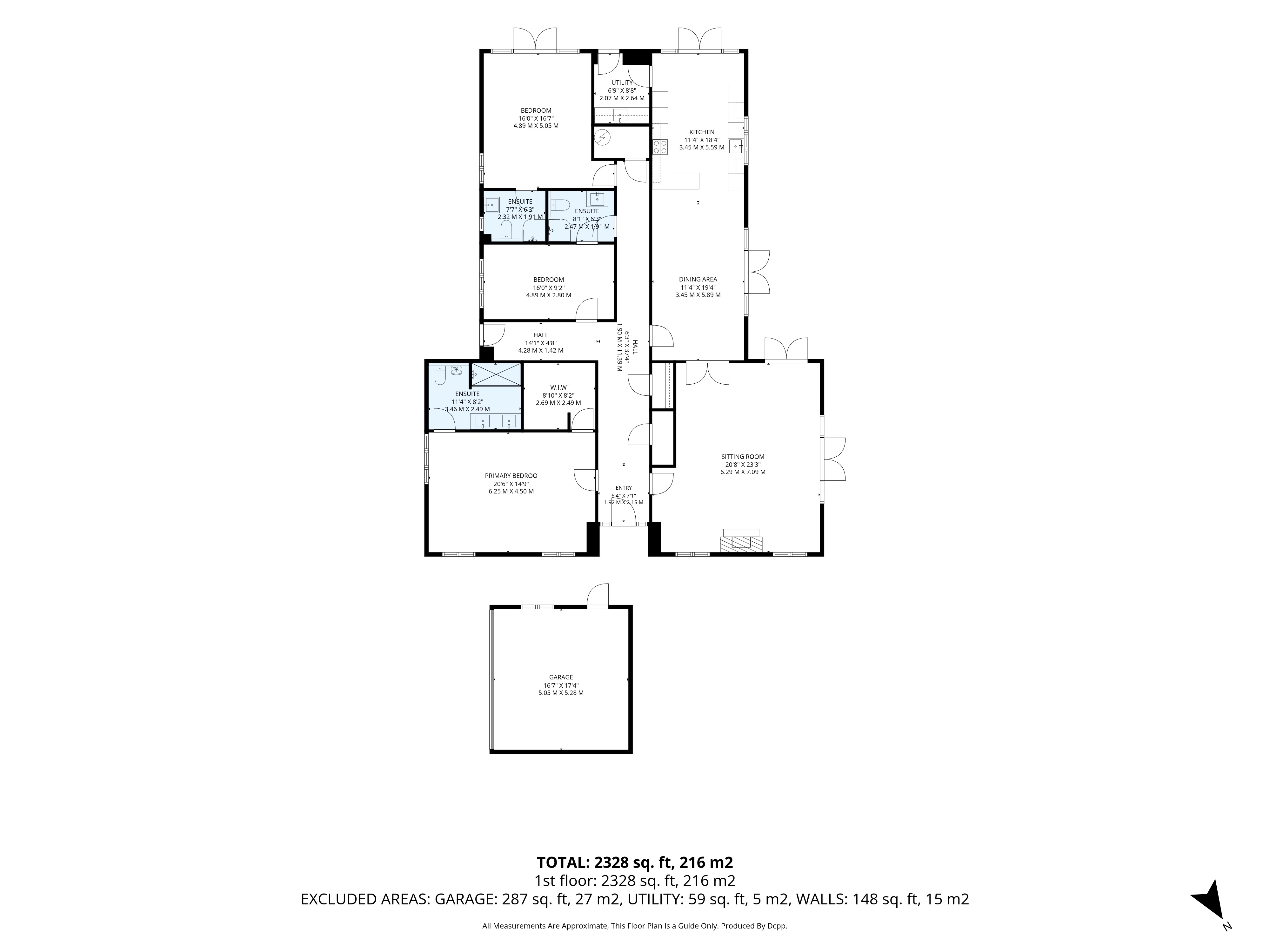 4, Dovedale Close, Bury St. Edmunds floorplan