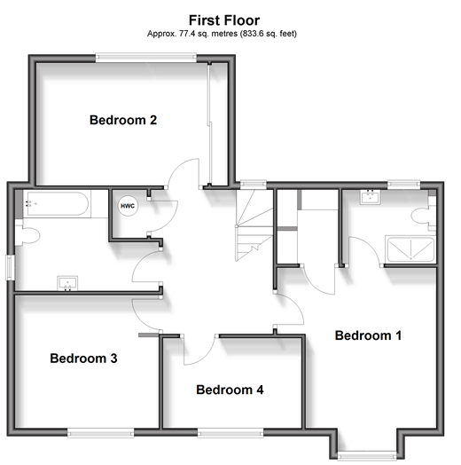 Bartlets Lane Chilmington Green, Ashford floorplan