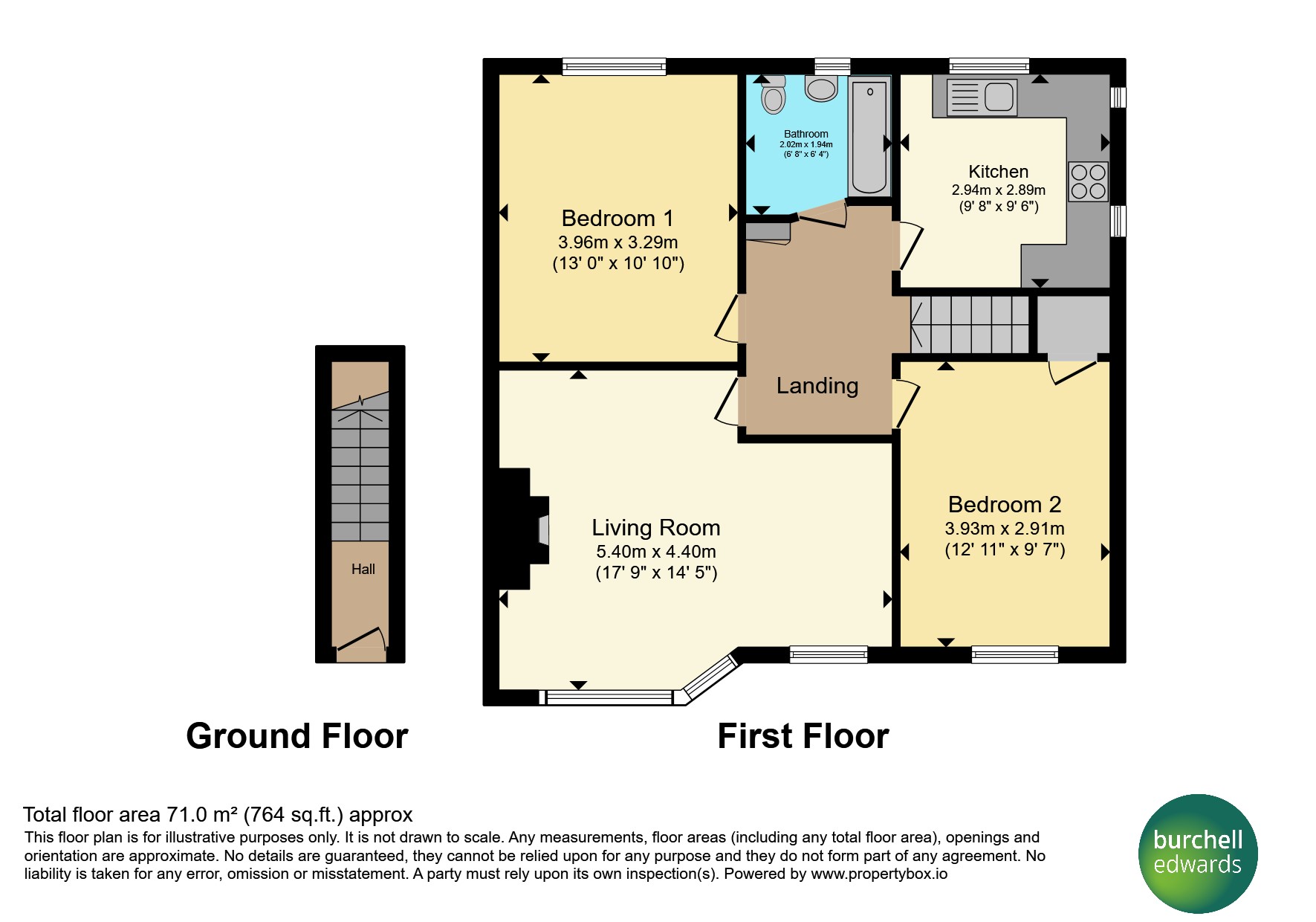 23, Larkfield Road, NOTTINGHAM floorplan