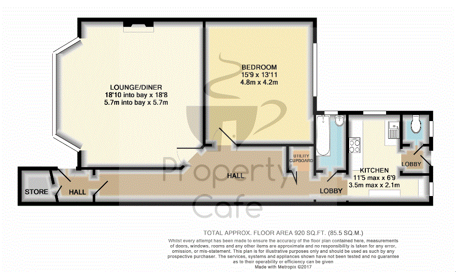 1 Bedrooms Flat to rent in Park Road, Bexhill-On-Sea TN39