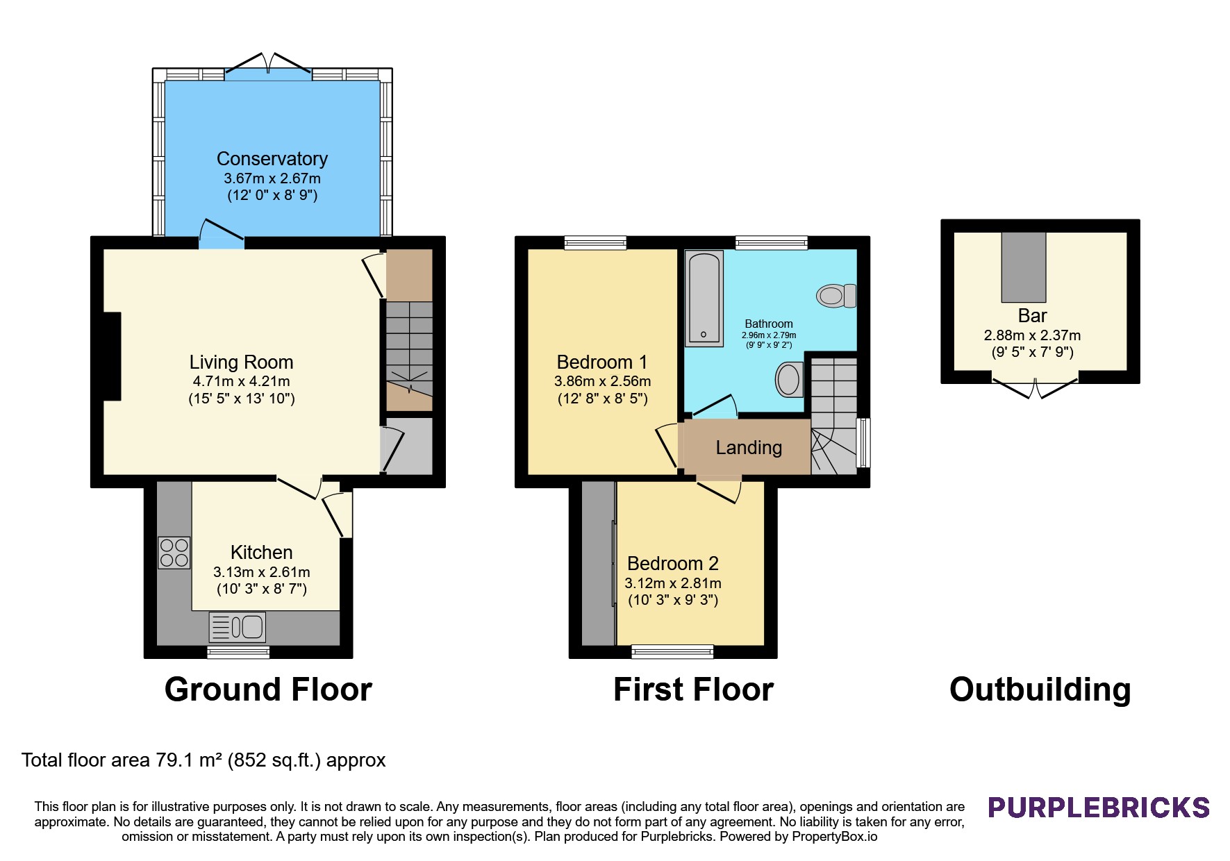 7, Nightingale Terrace, Pontypool floorplan