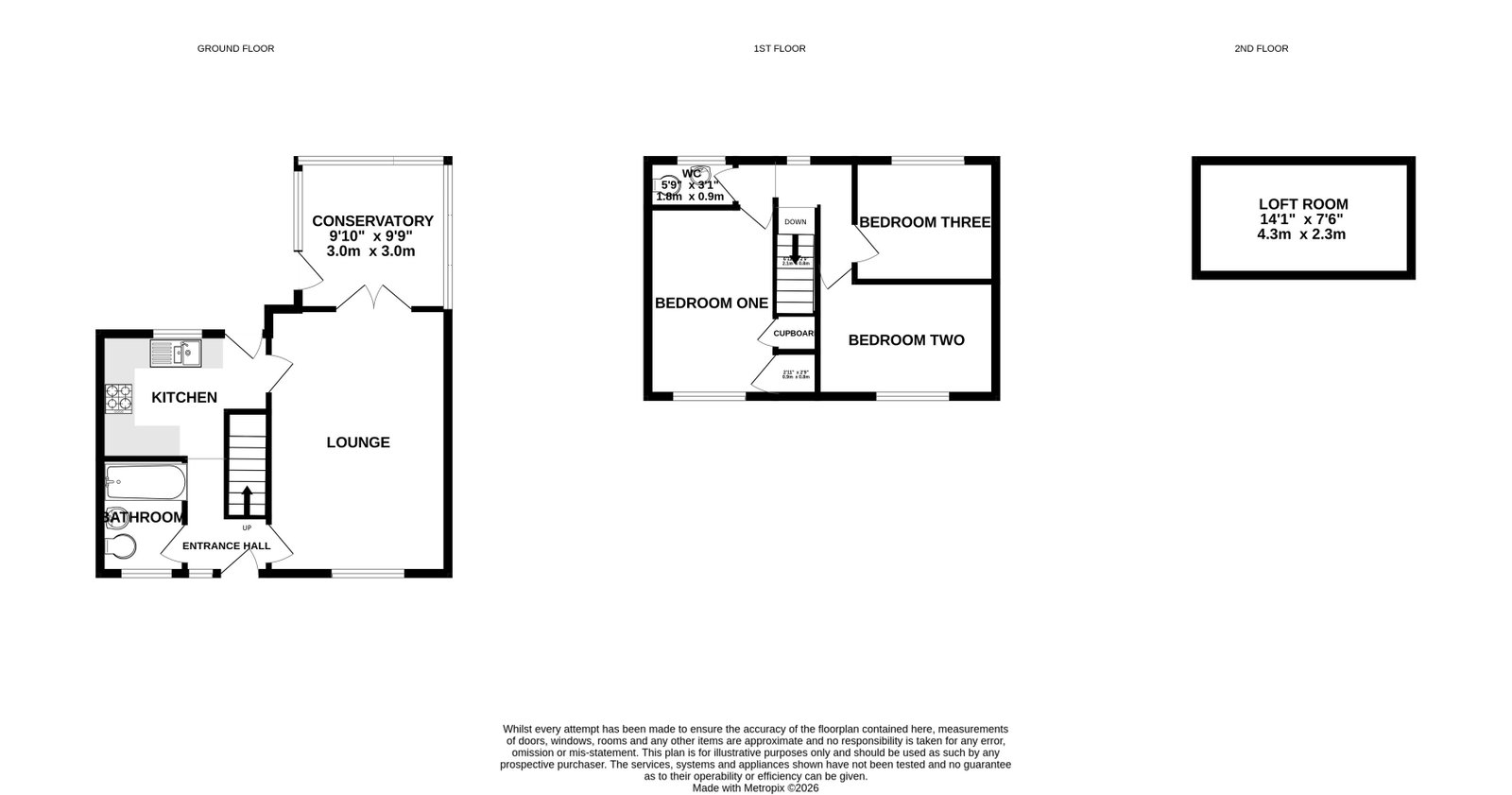 6, Greenwood Avenue, Ilkeston floorplan