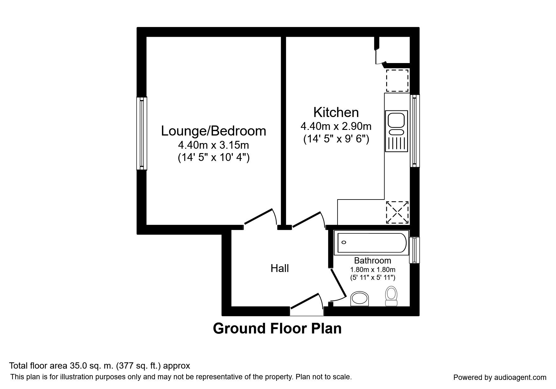 1 Bedrooms Flat for sale in Fir Grove, Oswestry SY11