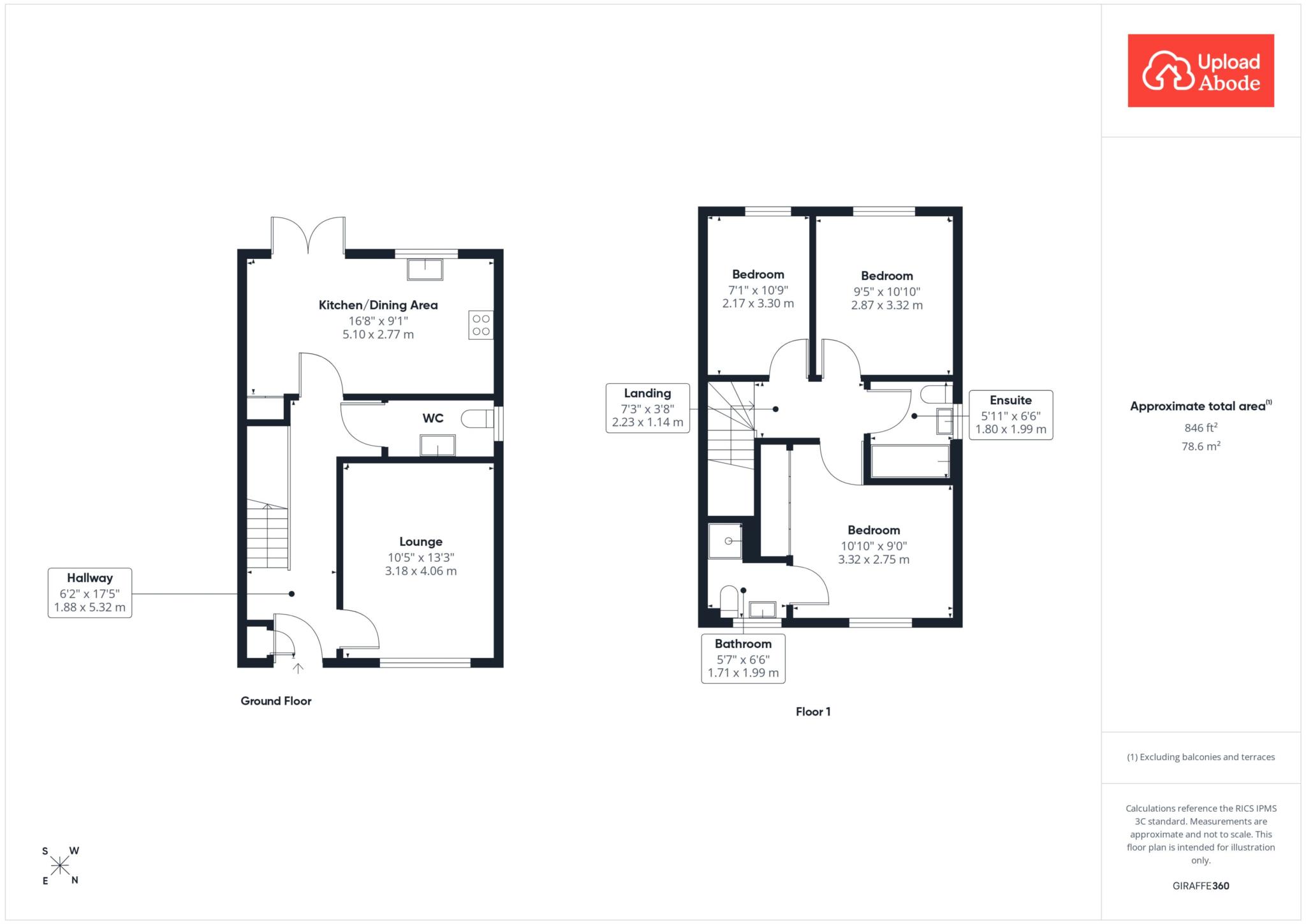 77, Lapwing Drive, Glasgow floorplan