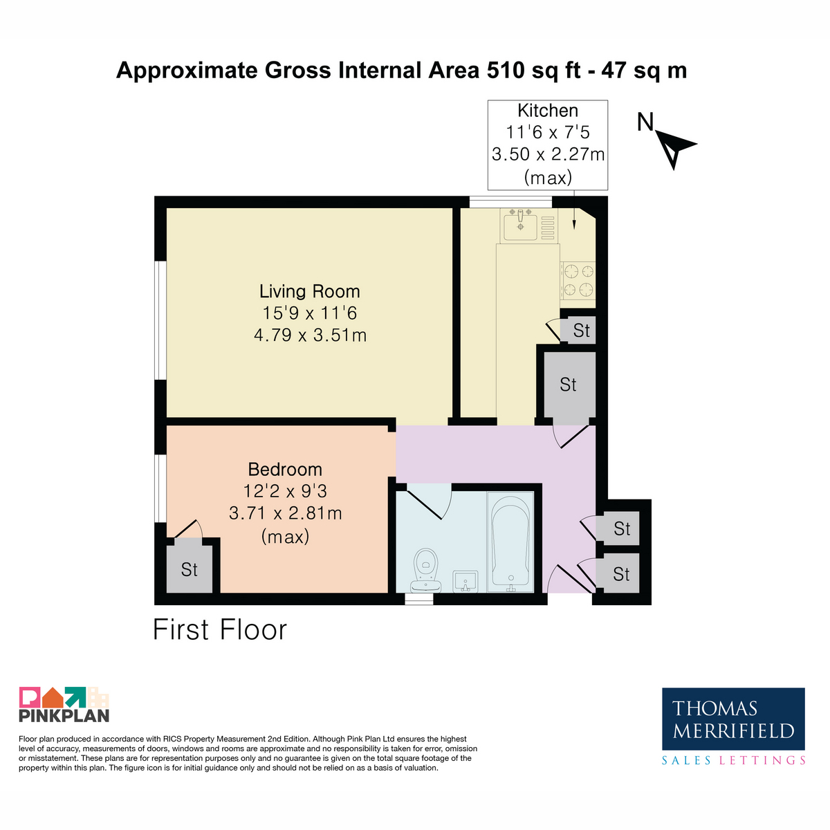 Flat 6, Guild House, Ormond Road, Wantage floorplan