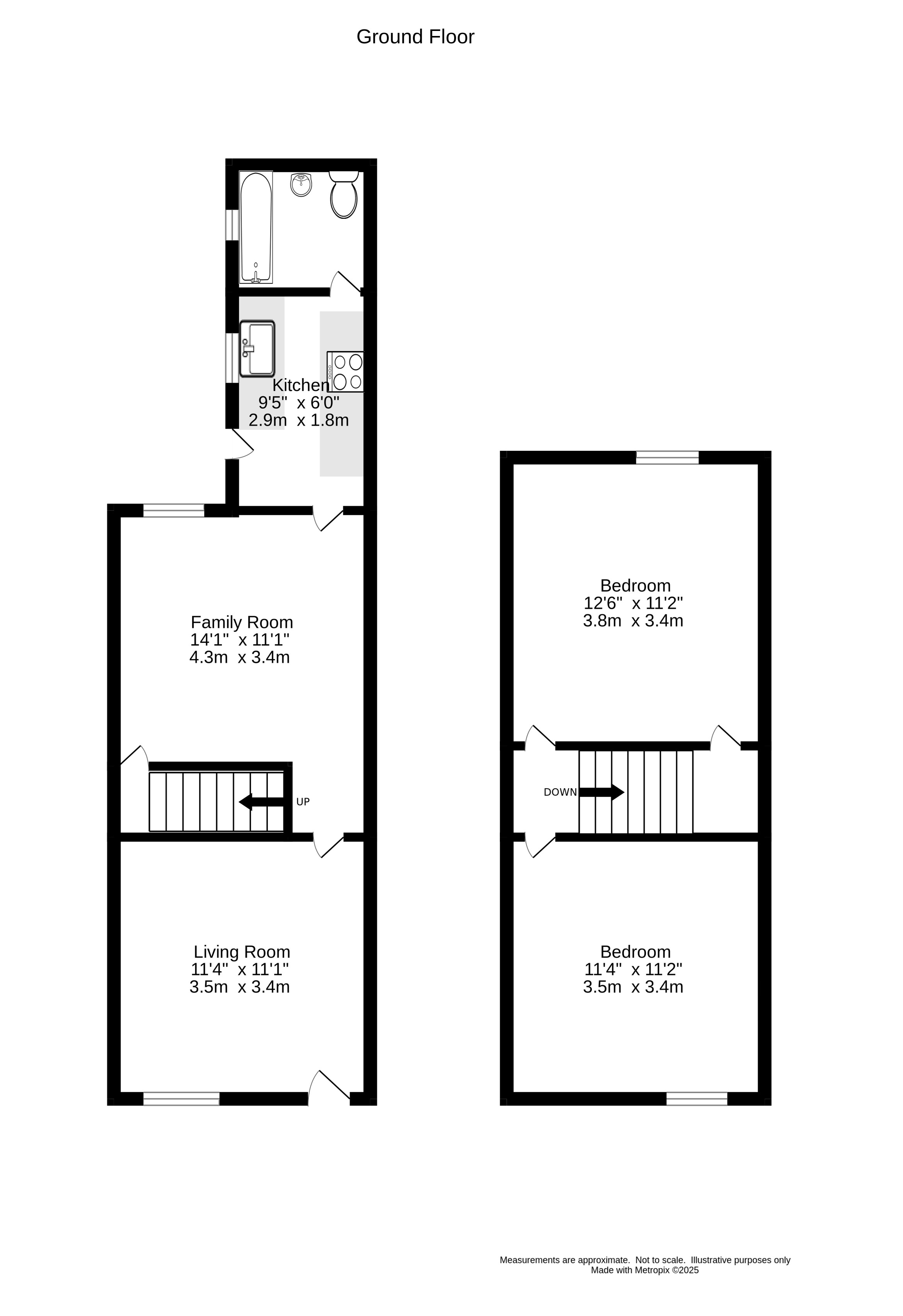 95, Dorset Road, Coventry floorplan