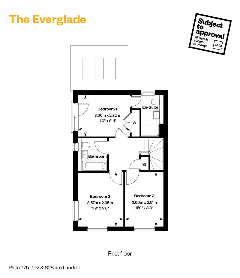 828, Granadiers Road, Winchester, So22 6Gr floorplan