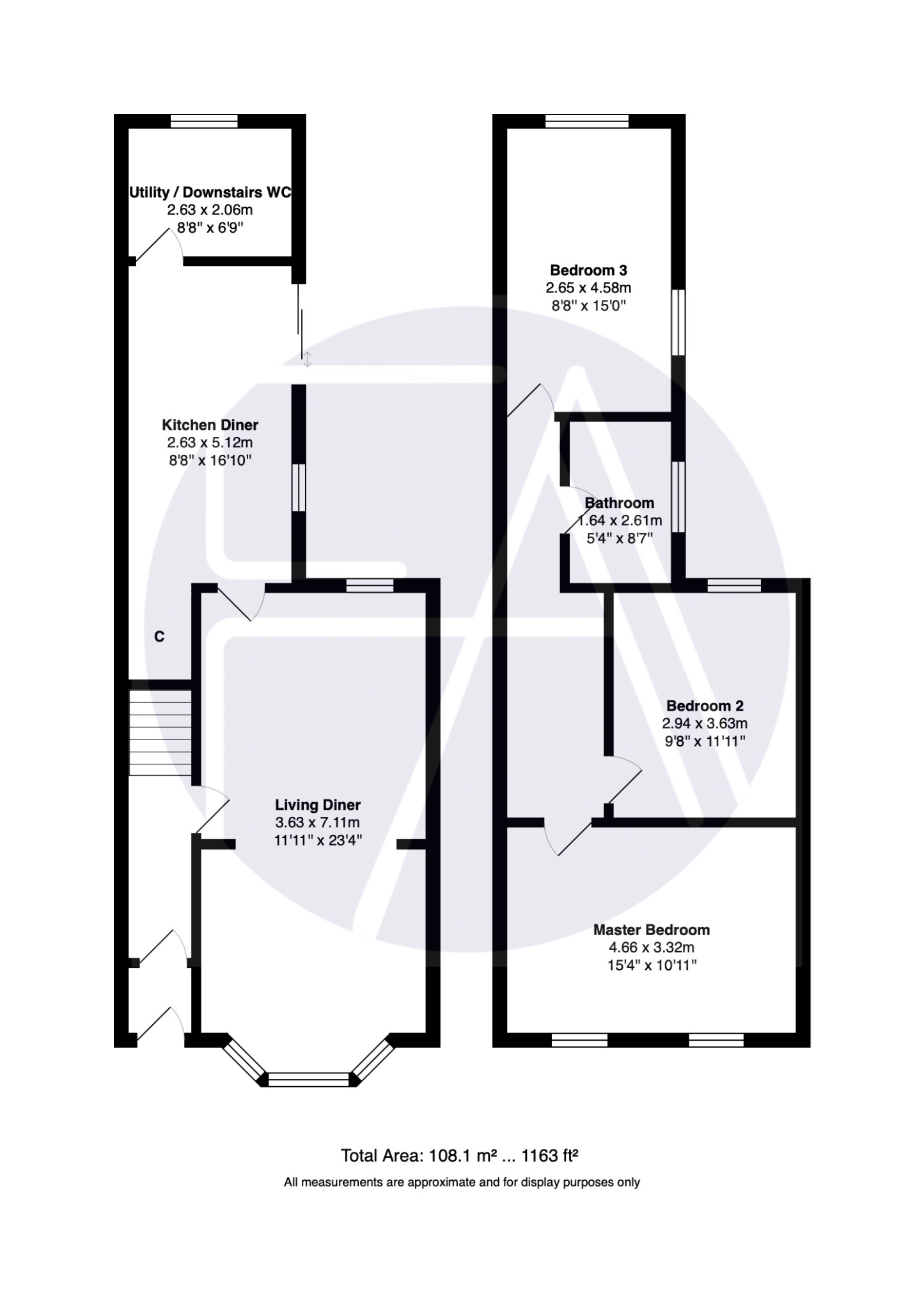 6 Poplar Street, Southport, Merseyside floorplan