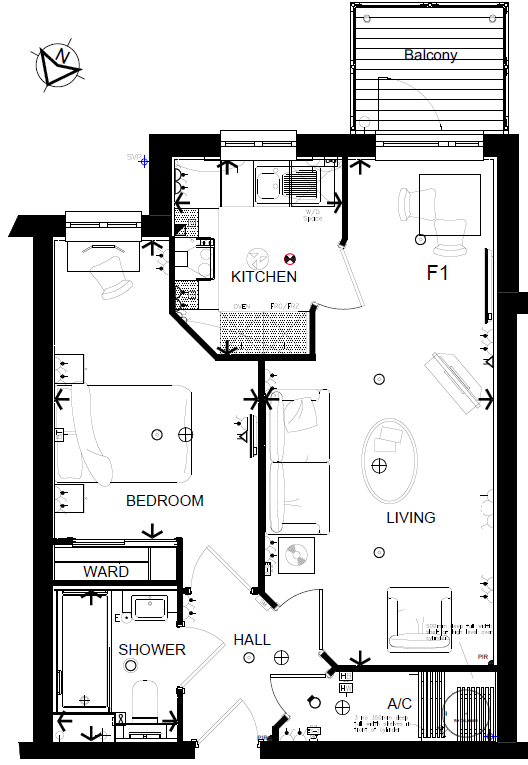 Plot 51, Apartment 51 Highbury Lodge, Kings Heath, Birmingham floorplan