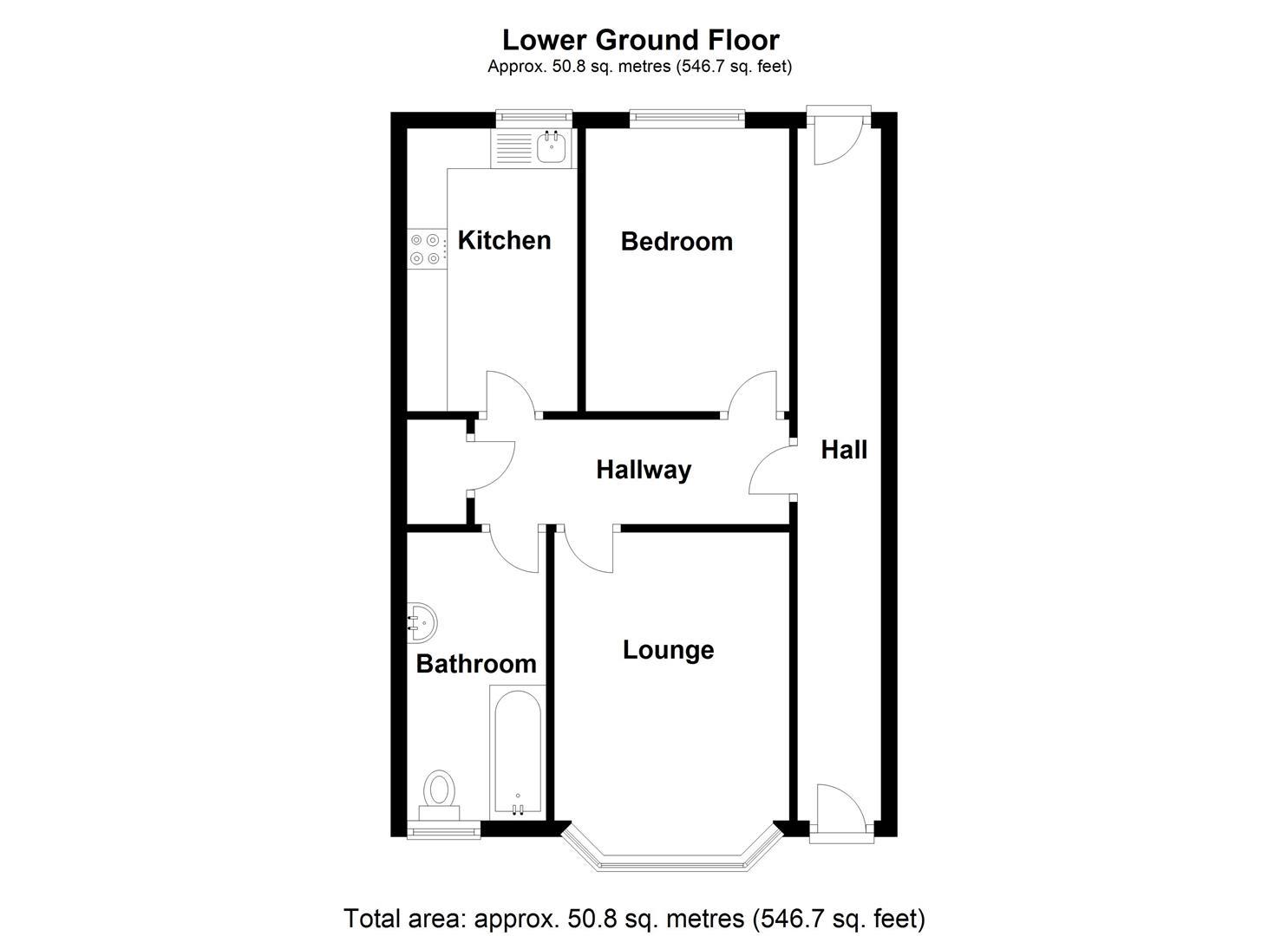 Kingsland Crescent, Barry CF63, 1 bedroom flat for sale 65865685