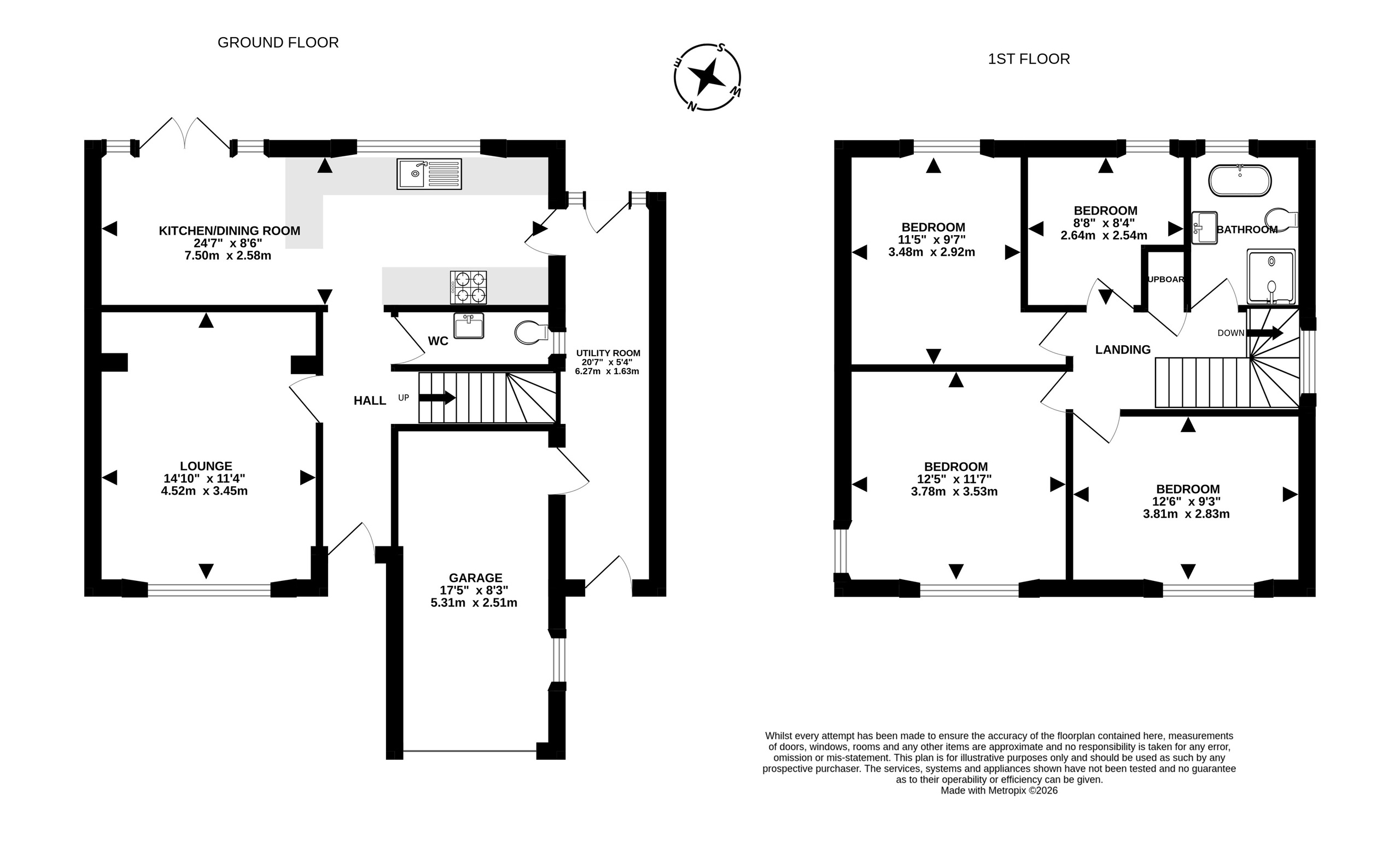 32 Benville Avenue, Bristol floorplan