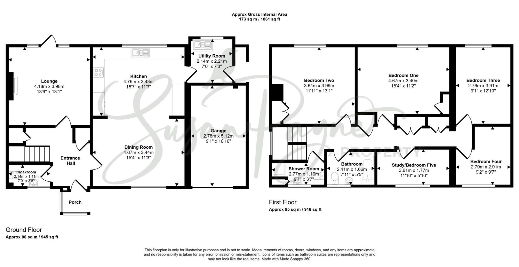 Springwood Kemming Road, Ventnor floorplan