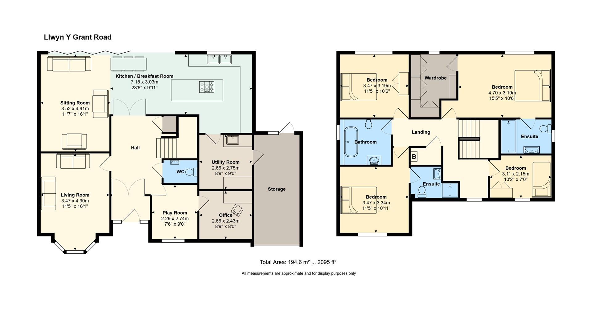 29, Llwyn Y Grant Road, Cardiff floorplan