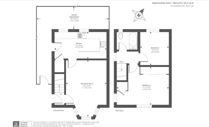 23, Waghorn Road, Harrow floorplan