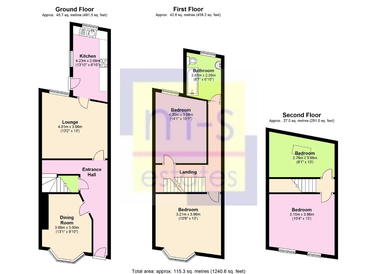 4 Bedrooms Terraced house to rent in Grove Road, Lenton, Nottingham NG7