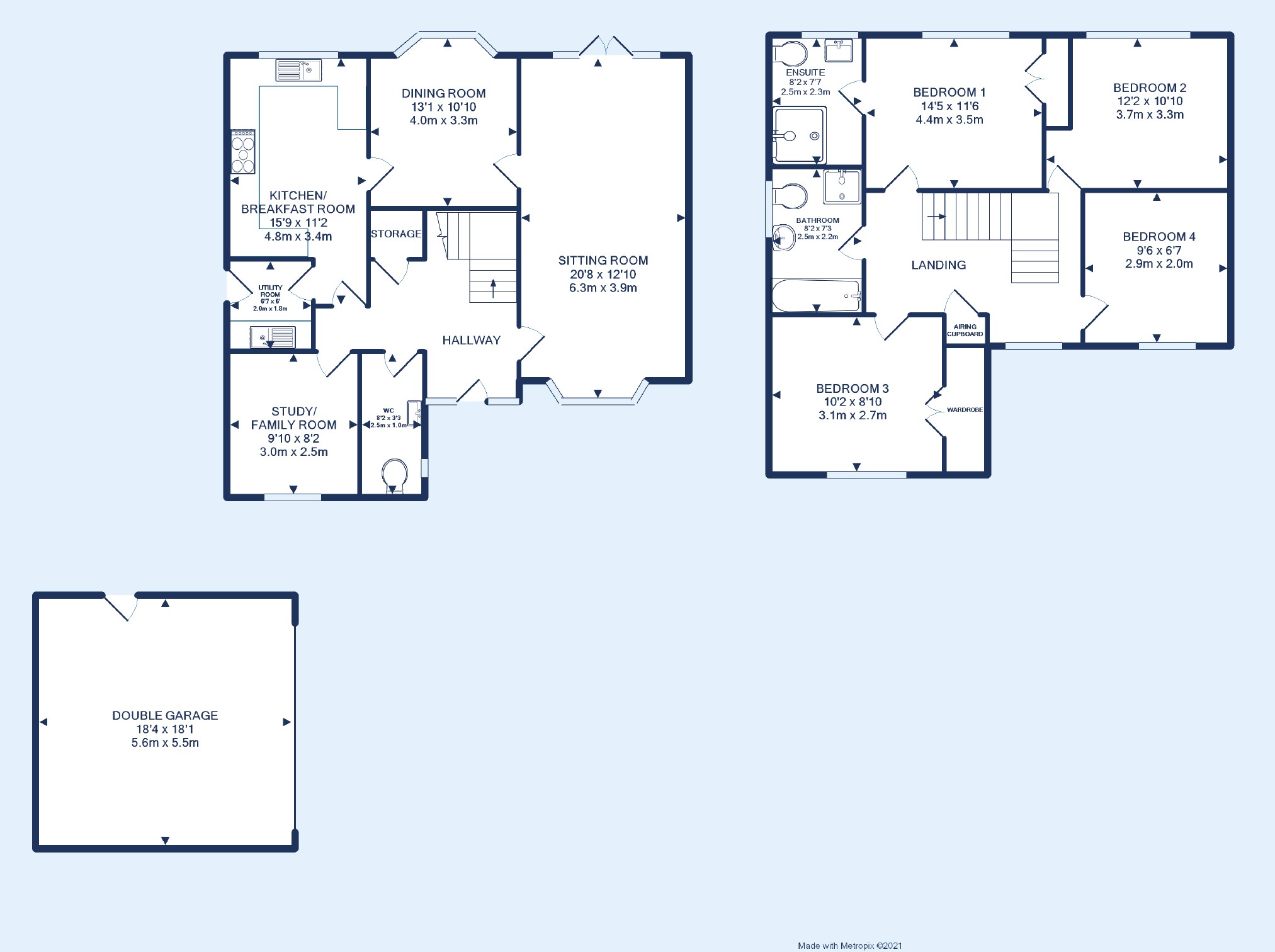 80 Saxon Way, Bradley Stoke, Bristol floorplan