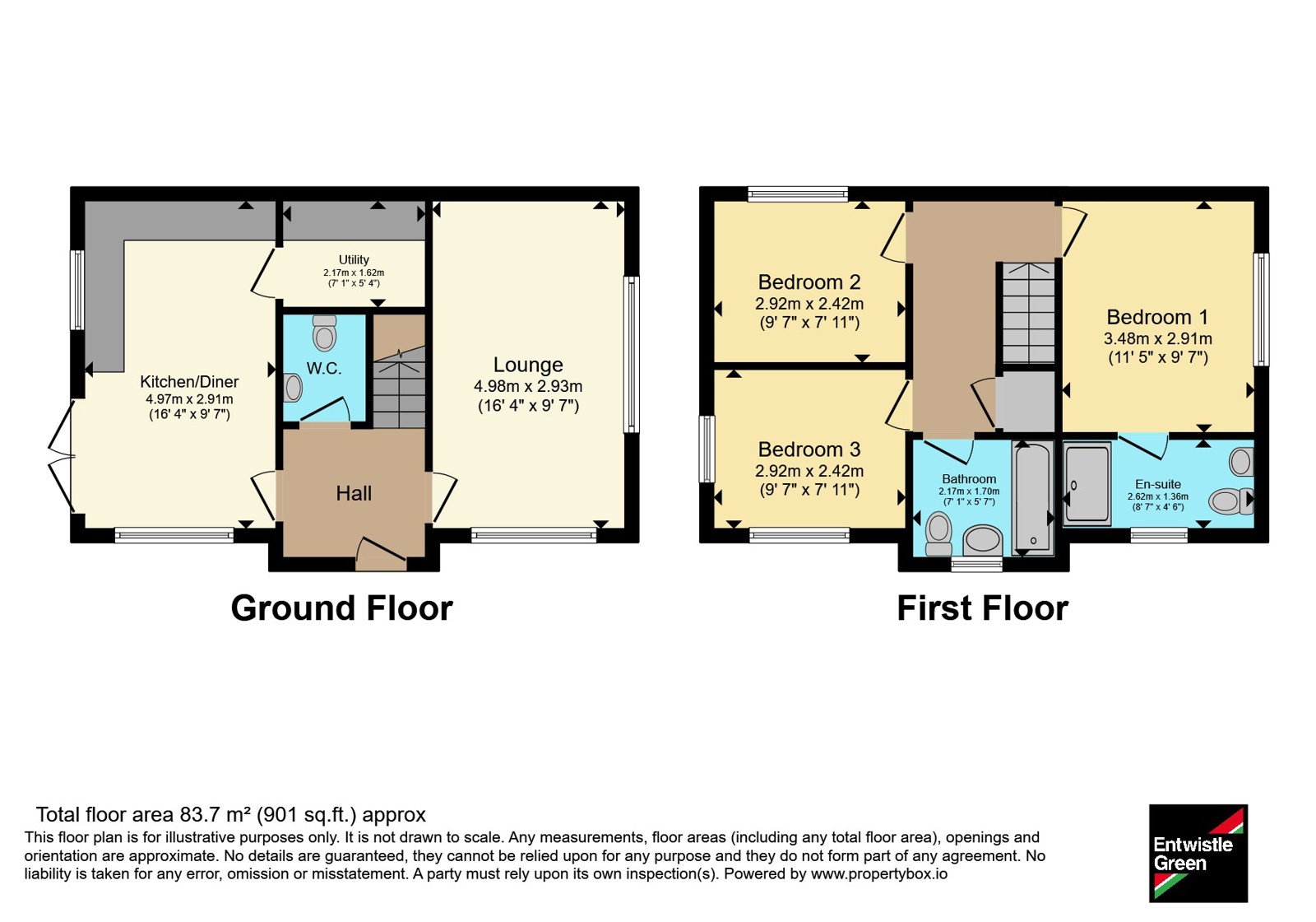 63, Century Street, Bolton floorplan