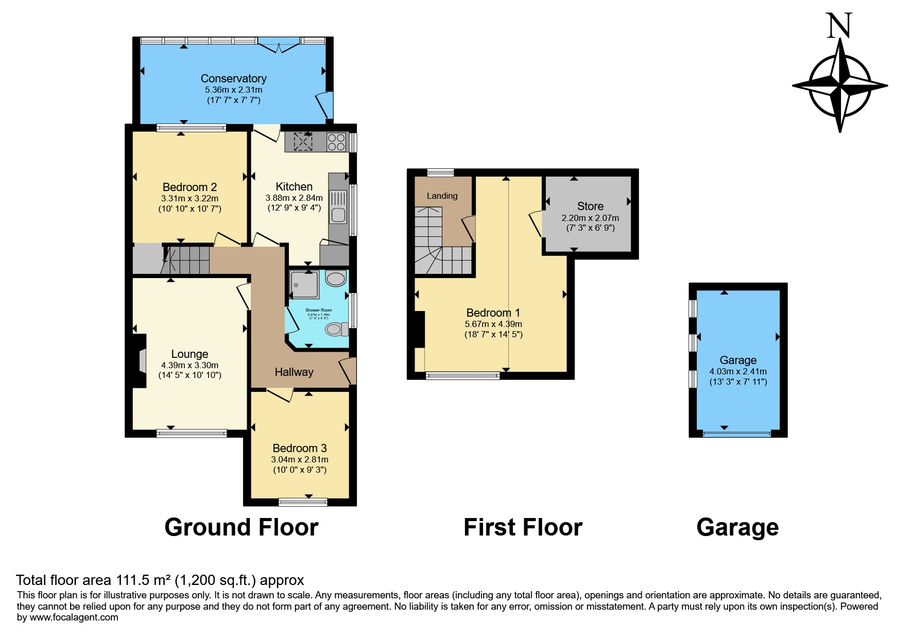 47, Hall Road, Leicester floorplan