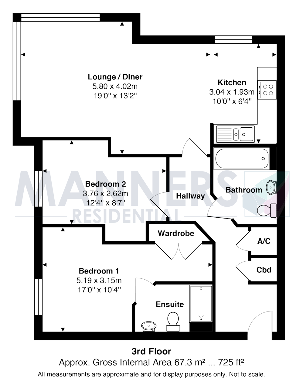 Howard Court, Howard Court, Knaphill floorplan