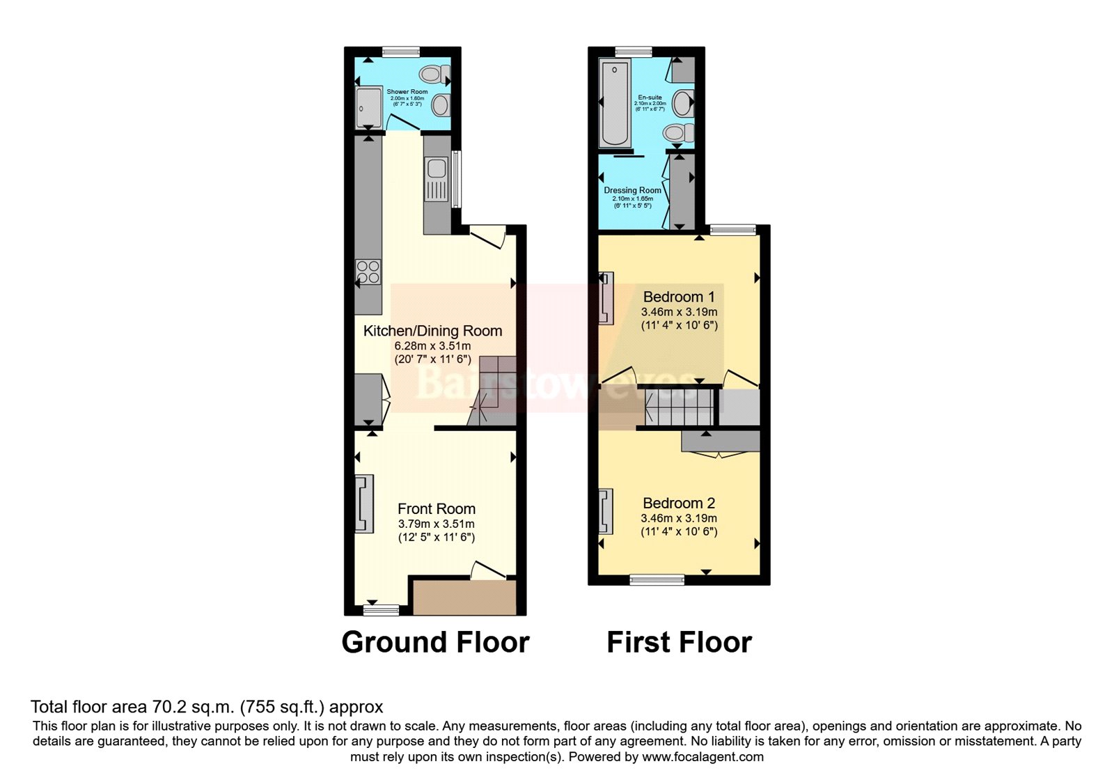 Marks Road, Romford, Essex RM7, 2 bedroom end terrace house for sale