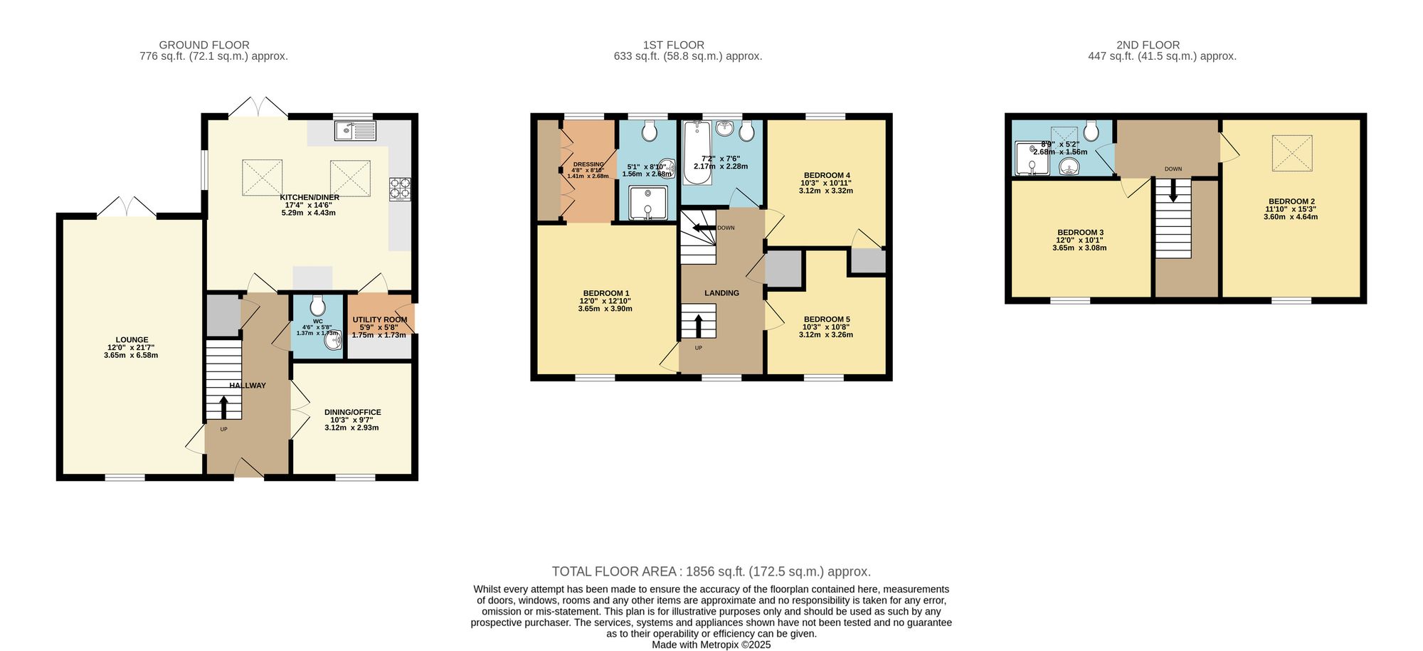 10 Beamsley Court, Ilkley floorplan