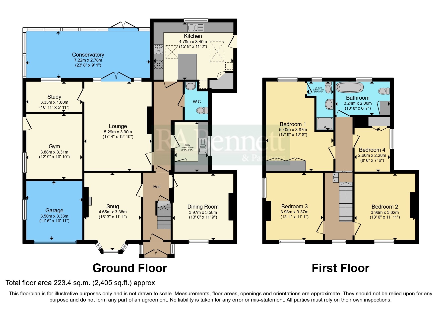 Badsey Fields Lane, Badsey, Evesham, Worcestershire WR11, 4 bedroom