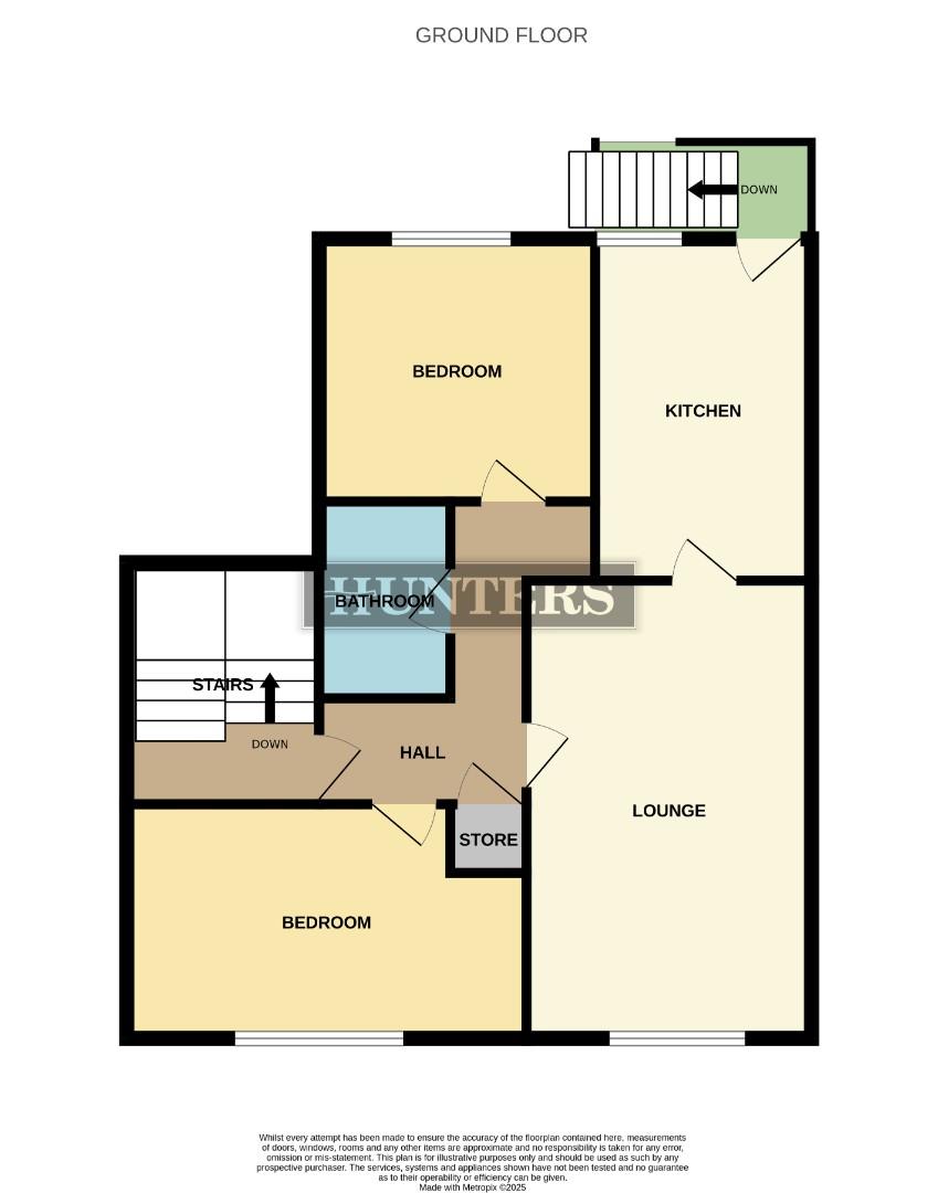 61, Market Street, Oldham floorplan