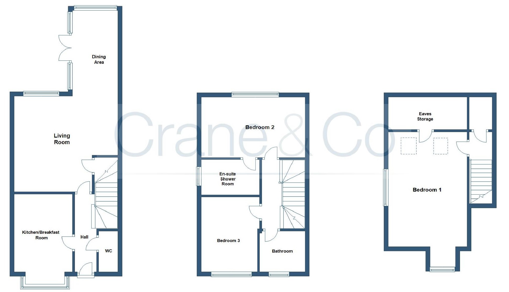 3 Bedrooms Semi-detached house for sale in Hawksley Crescent, Hailsham BN27