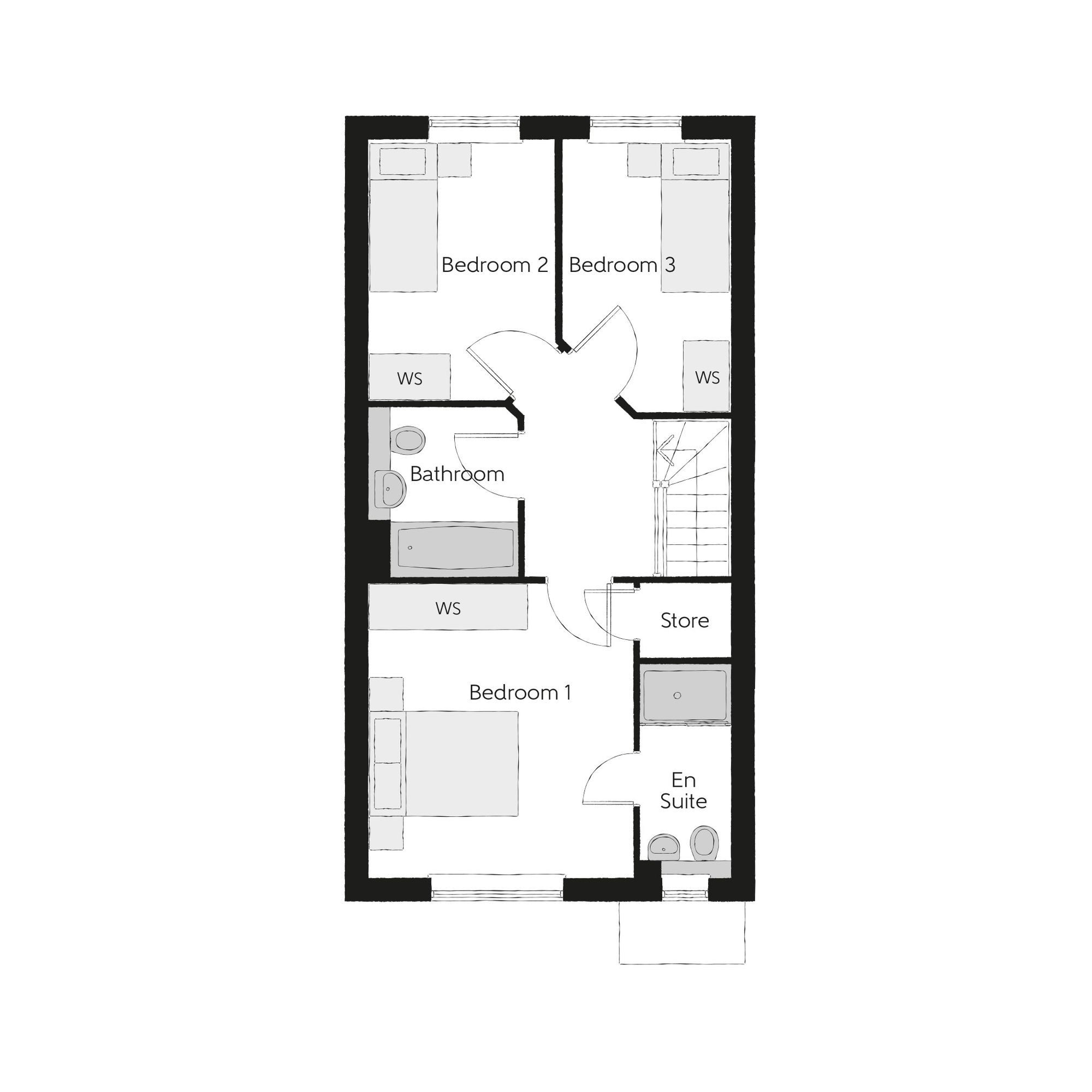 Plot 18 Roundhouse Avenue, Trimley St Martin floorplan