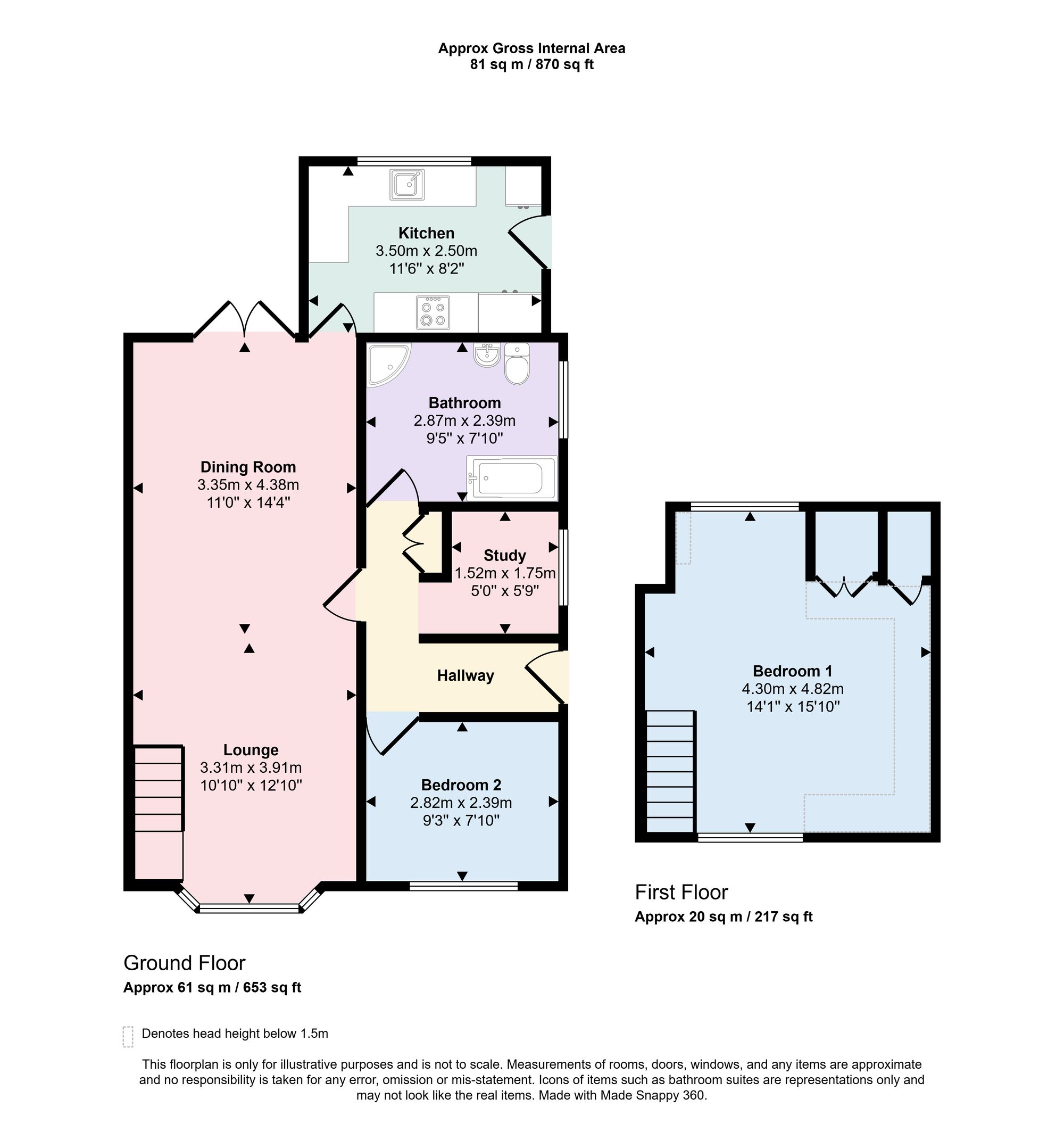 8 Albert Road, Eastleigh floorplan