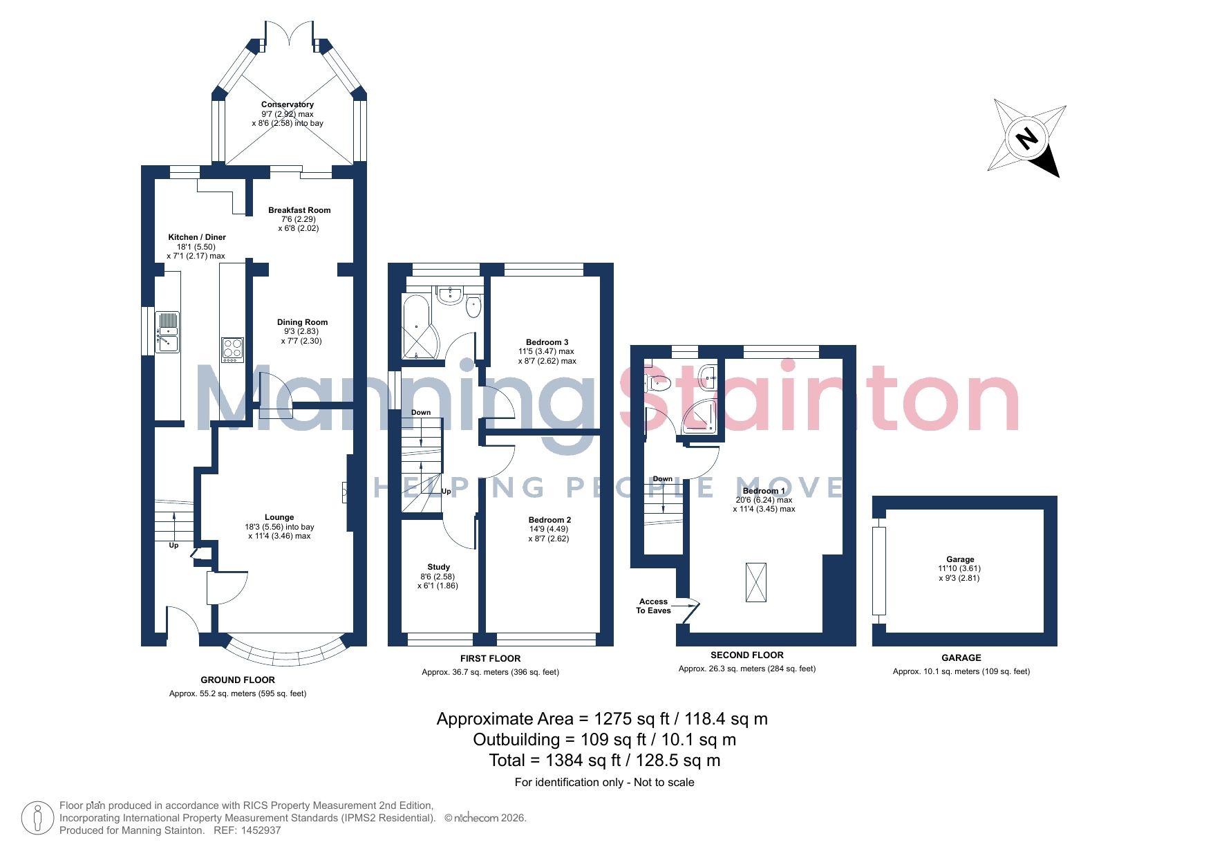 5, Hillside View, West Yorkshire floorplan