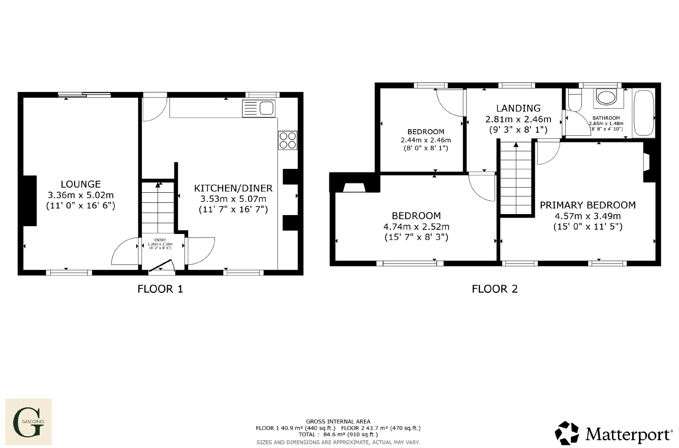 26, Appleton Road, Mansfield floorplan