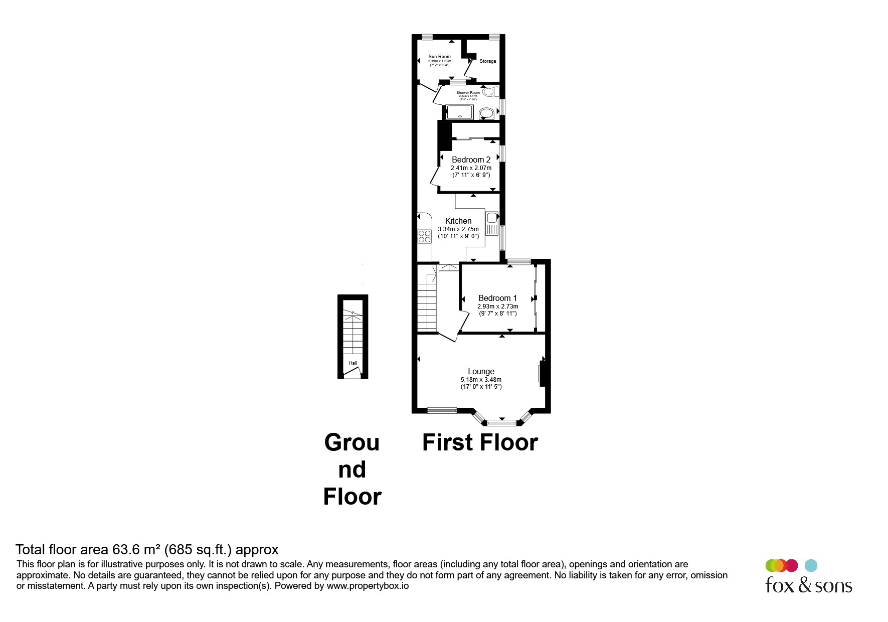 149, Bear Road, Brighton floorplan