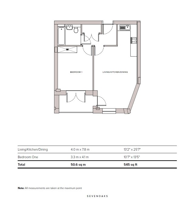 Chandlers Place, High Street, Kent floorplan