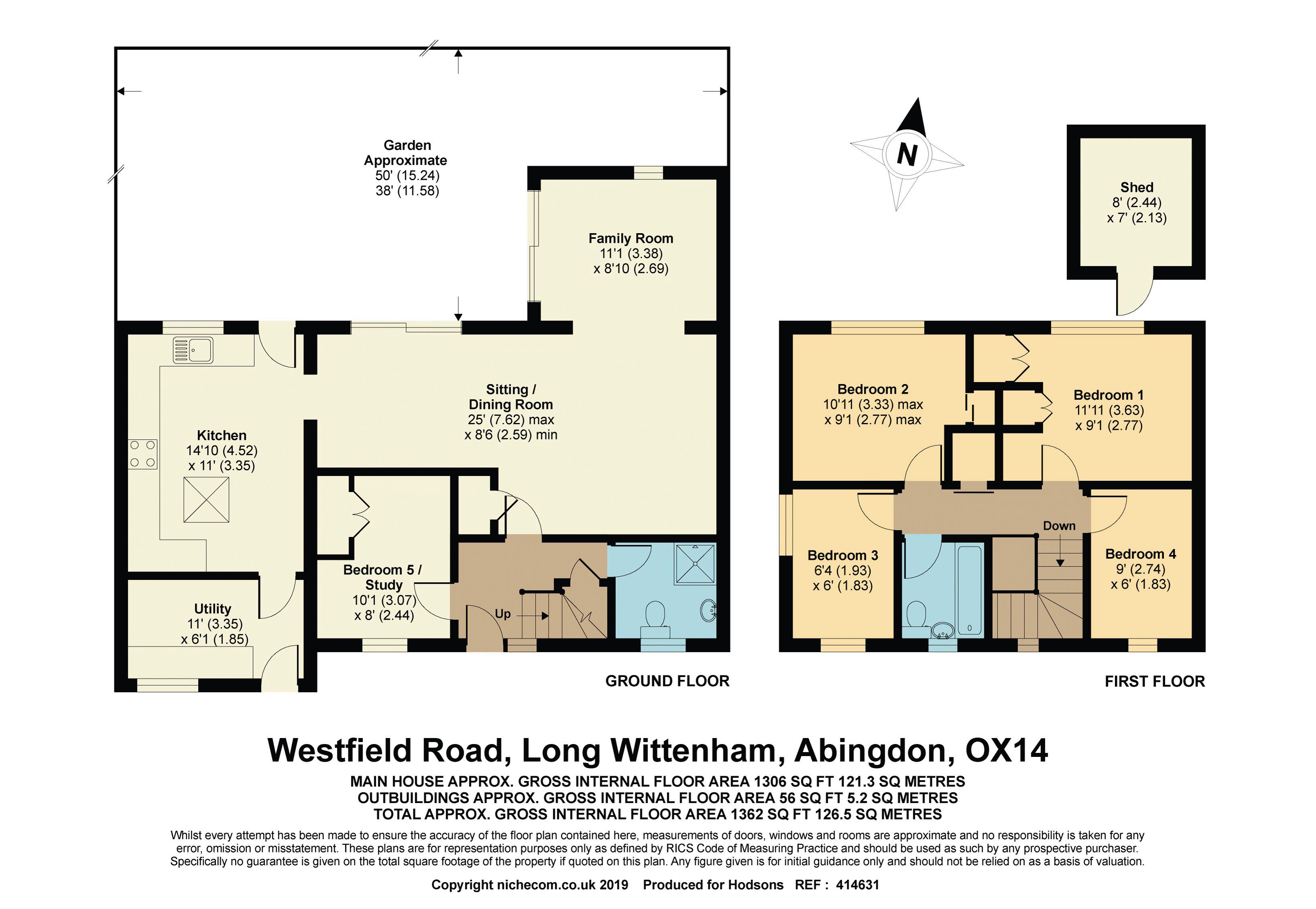 4 Bedrooms Detached house for sale in Westfield Road, Long Wittenham, Abingdon OX14