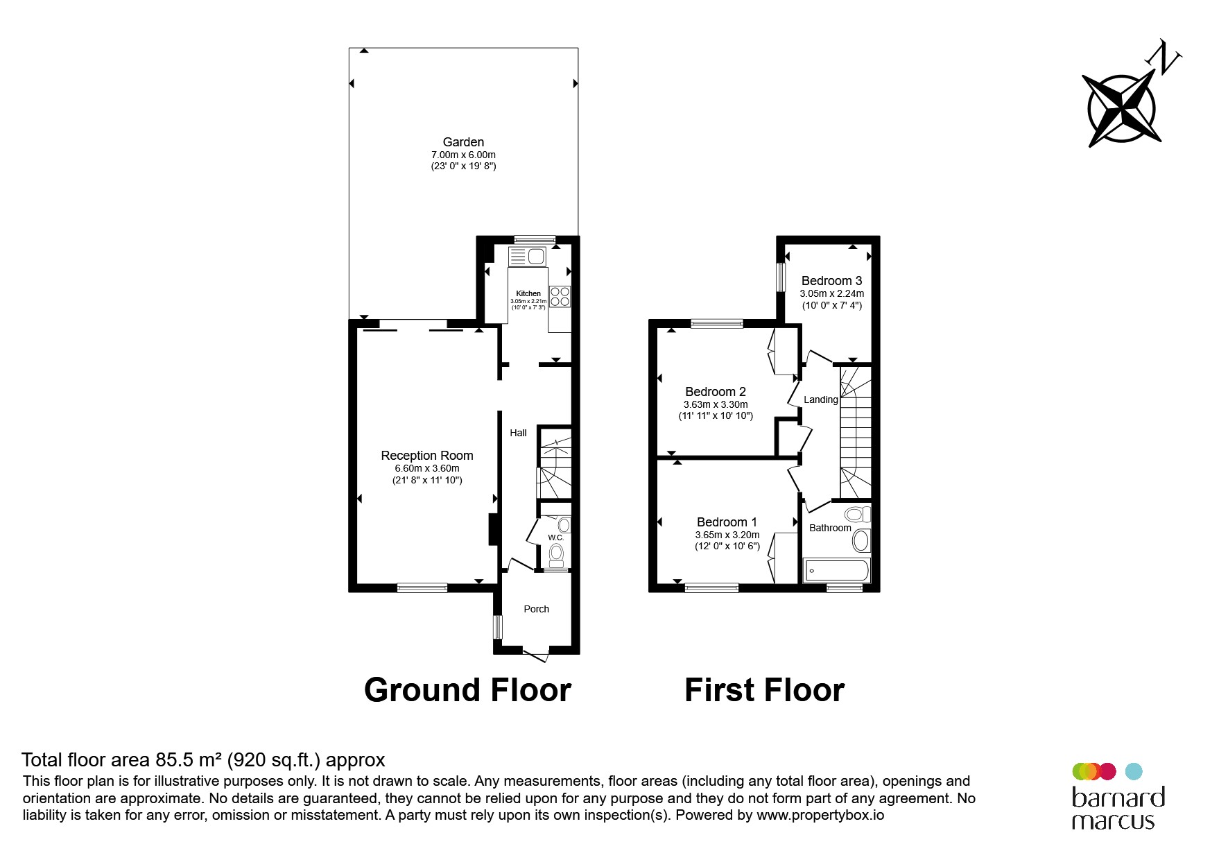 31, Gainsborough Road, Epsom floorplan