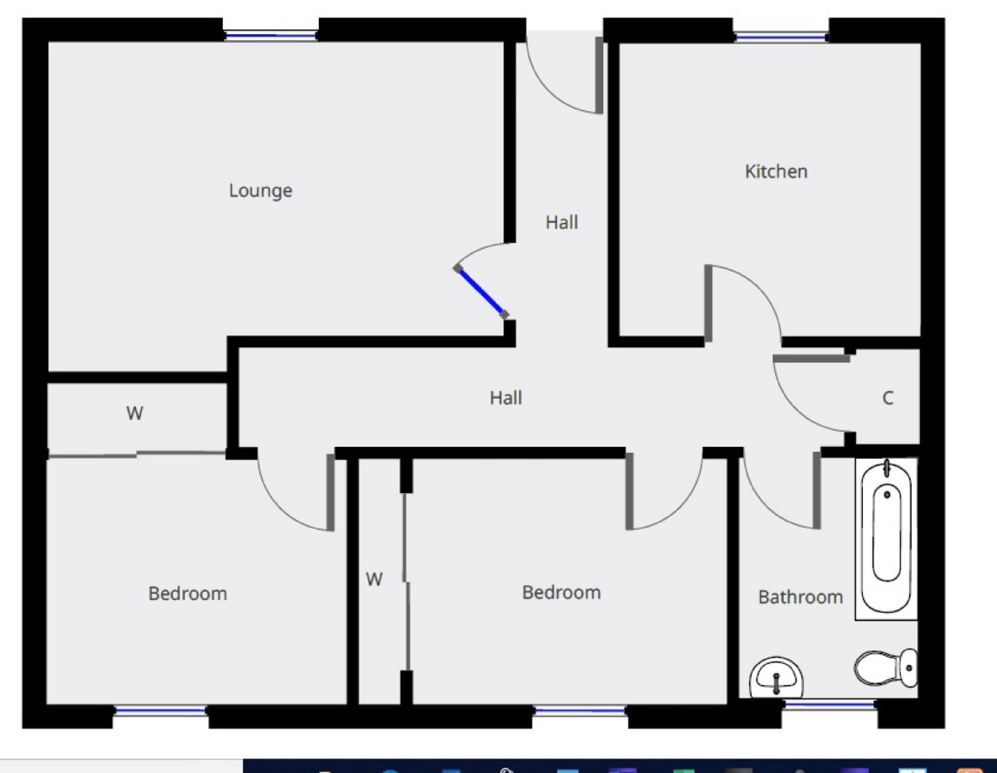 2 bed terraced bungalow for sale in 27, Old Edinburgh Court, Inverness