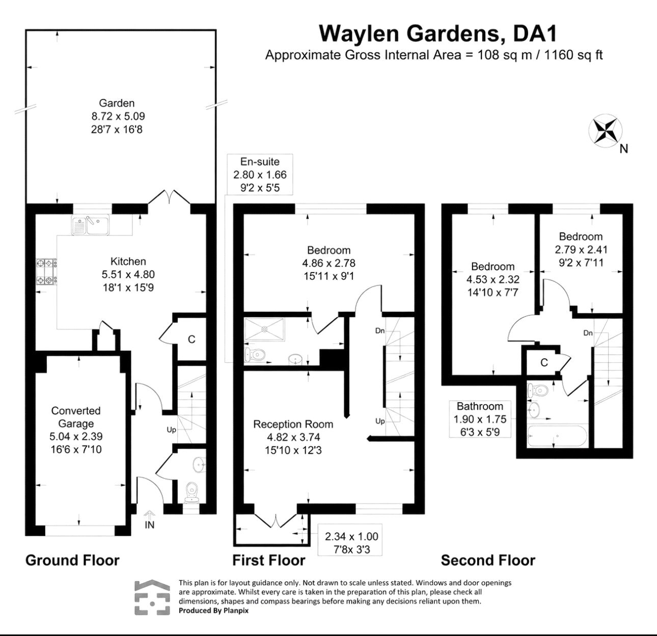 4, Waylen Gardens, Kent floorplan