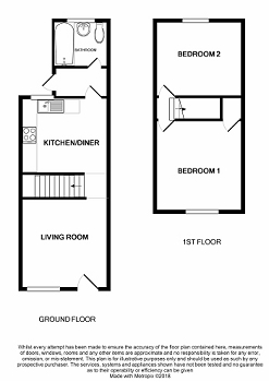 2 Bedrooms Terraced house to rent in North Street, Banbury OX16