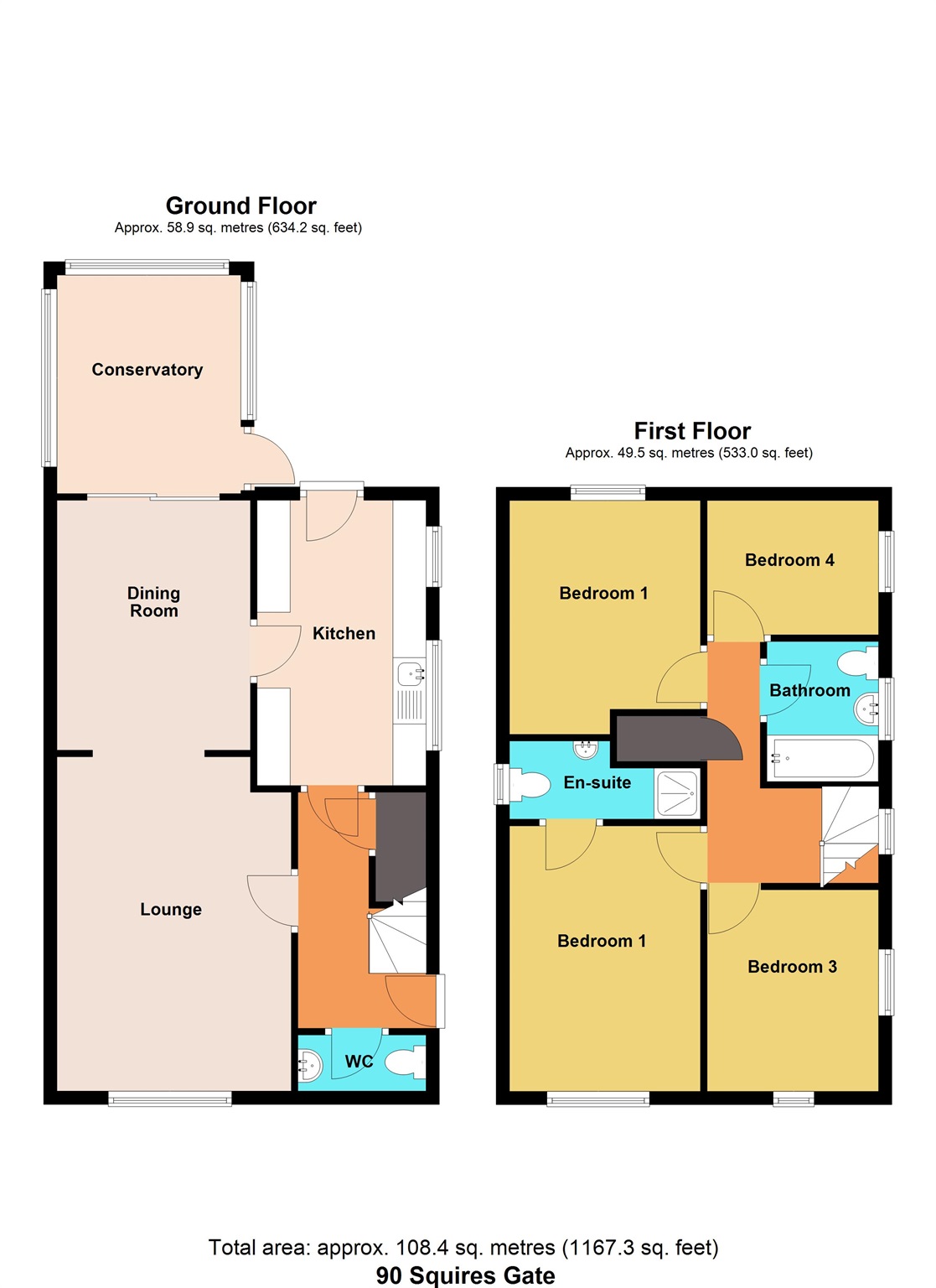 90, Squires Gate, Newport floorplan