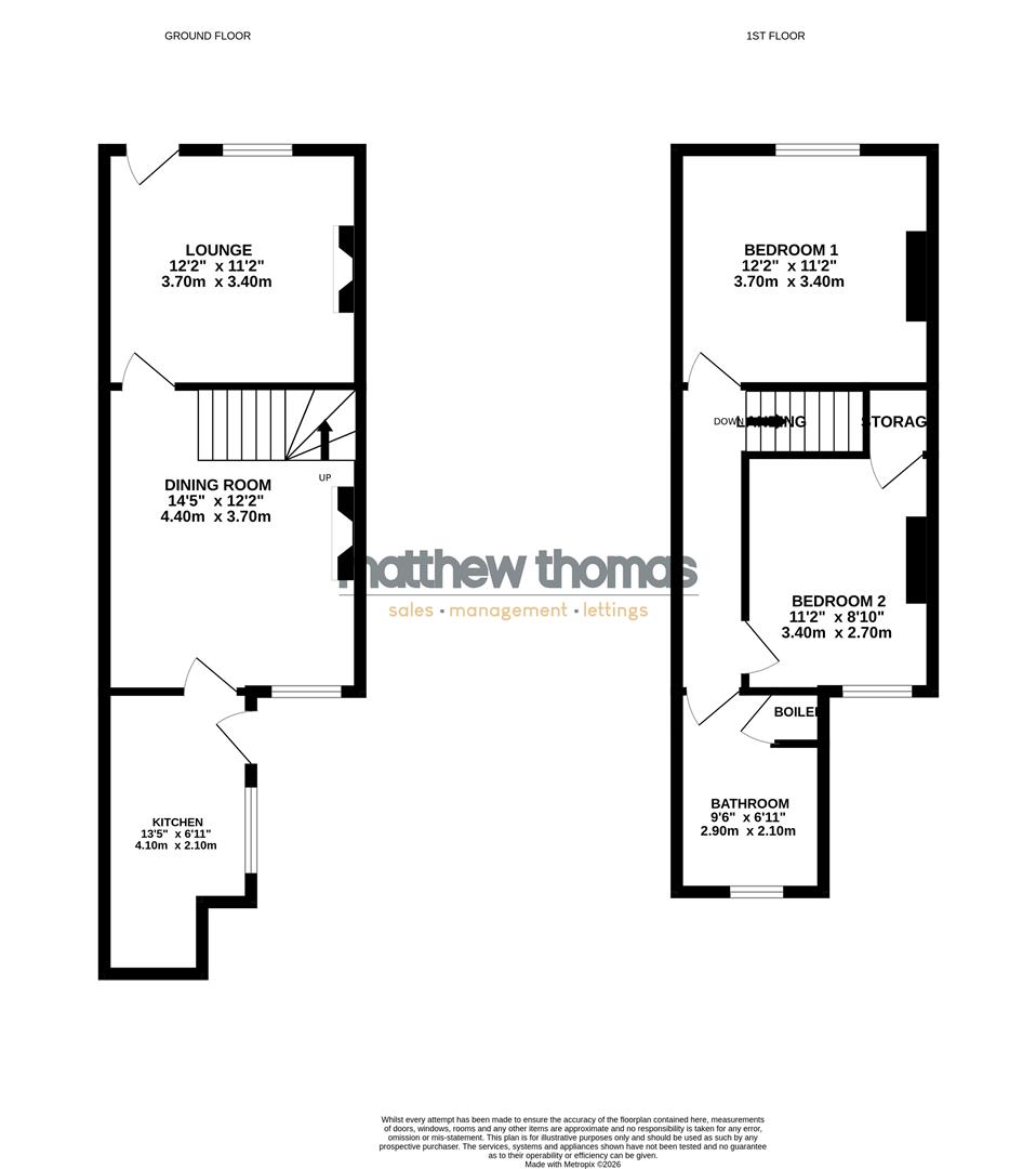 30, Brook Street, Belper floorplan