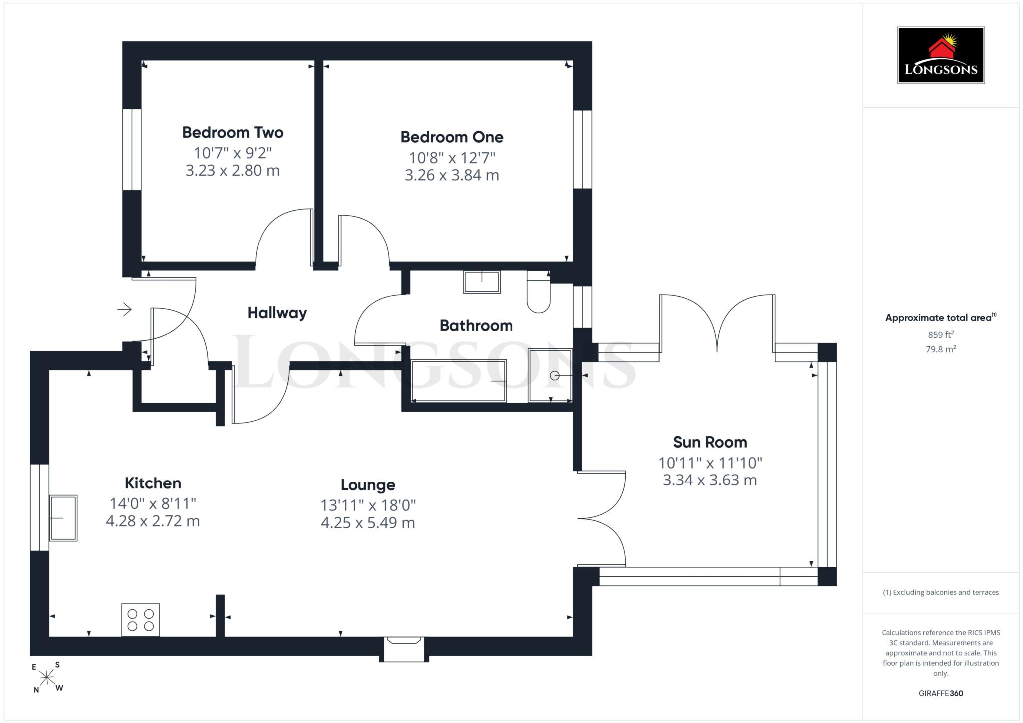 13, Jasmine Walk, Dereham floorplan