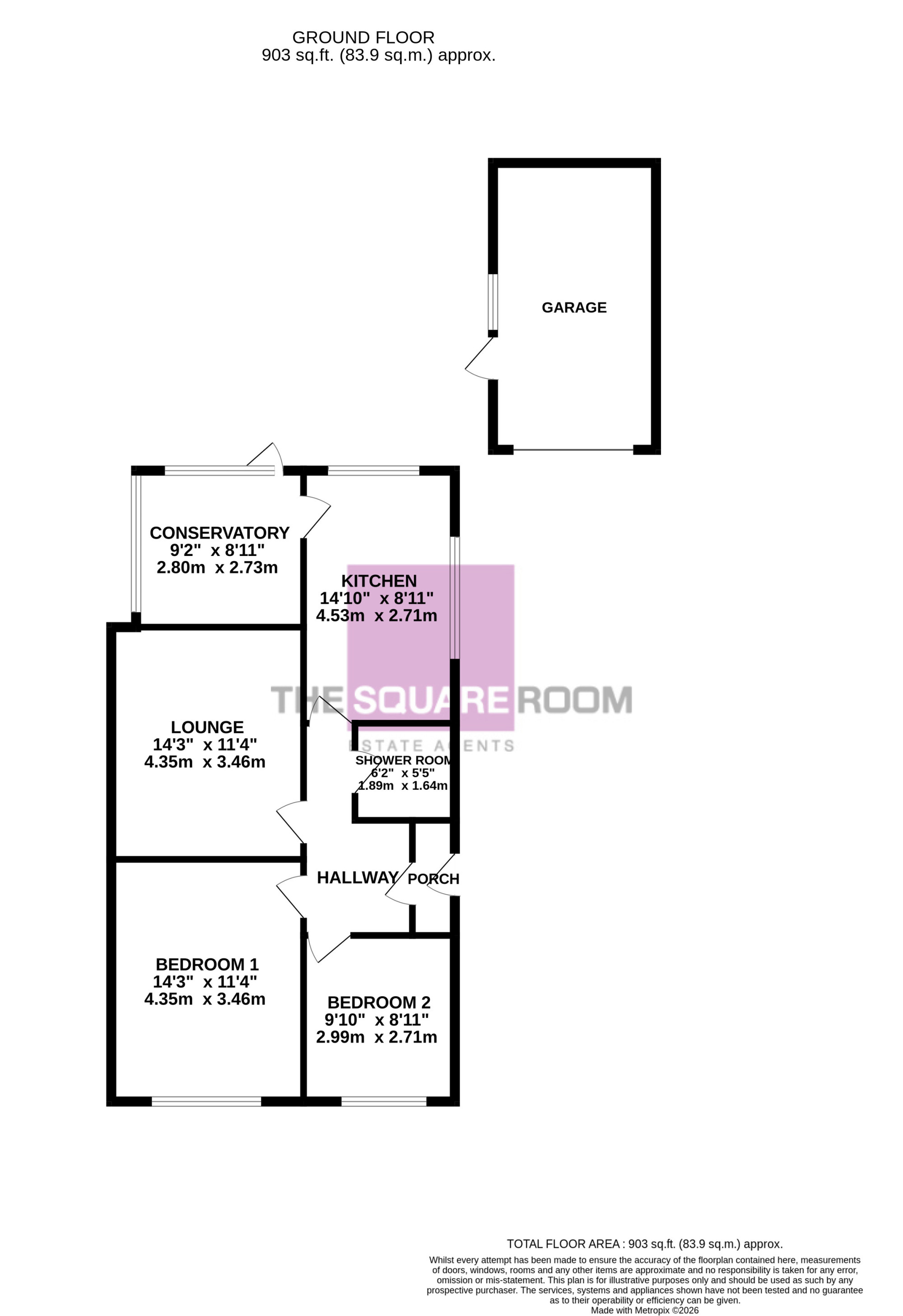North Drive, Cleveleys floorplan