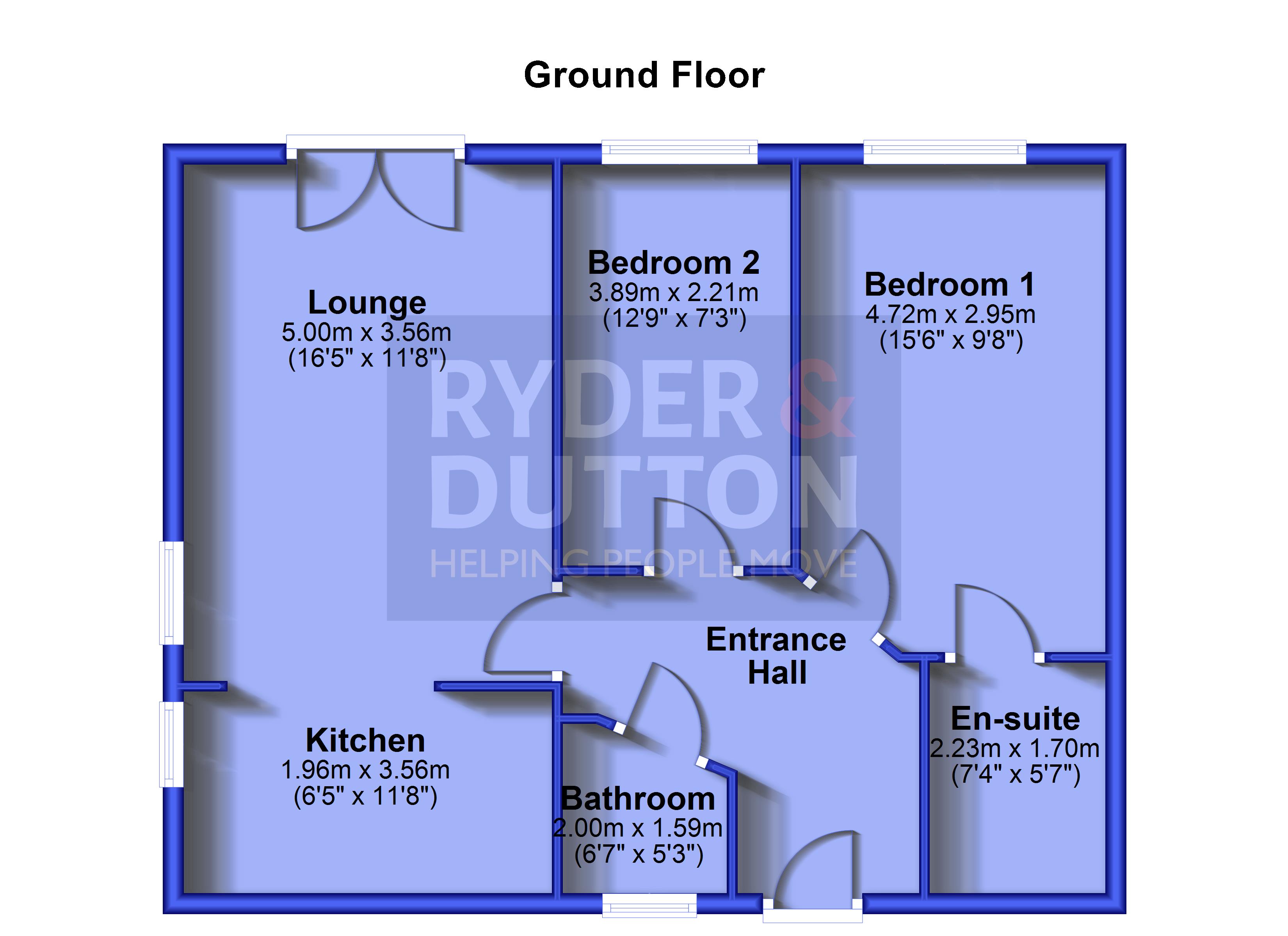 Apartment 25, Oakford Court,, Newshaw Lane, Glossop floorplan